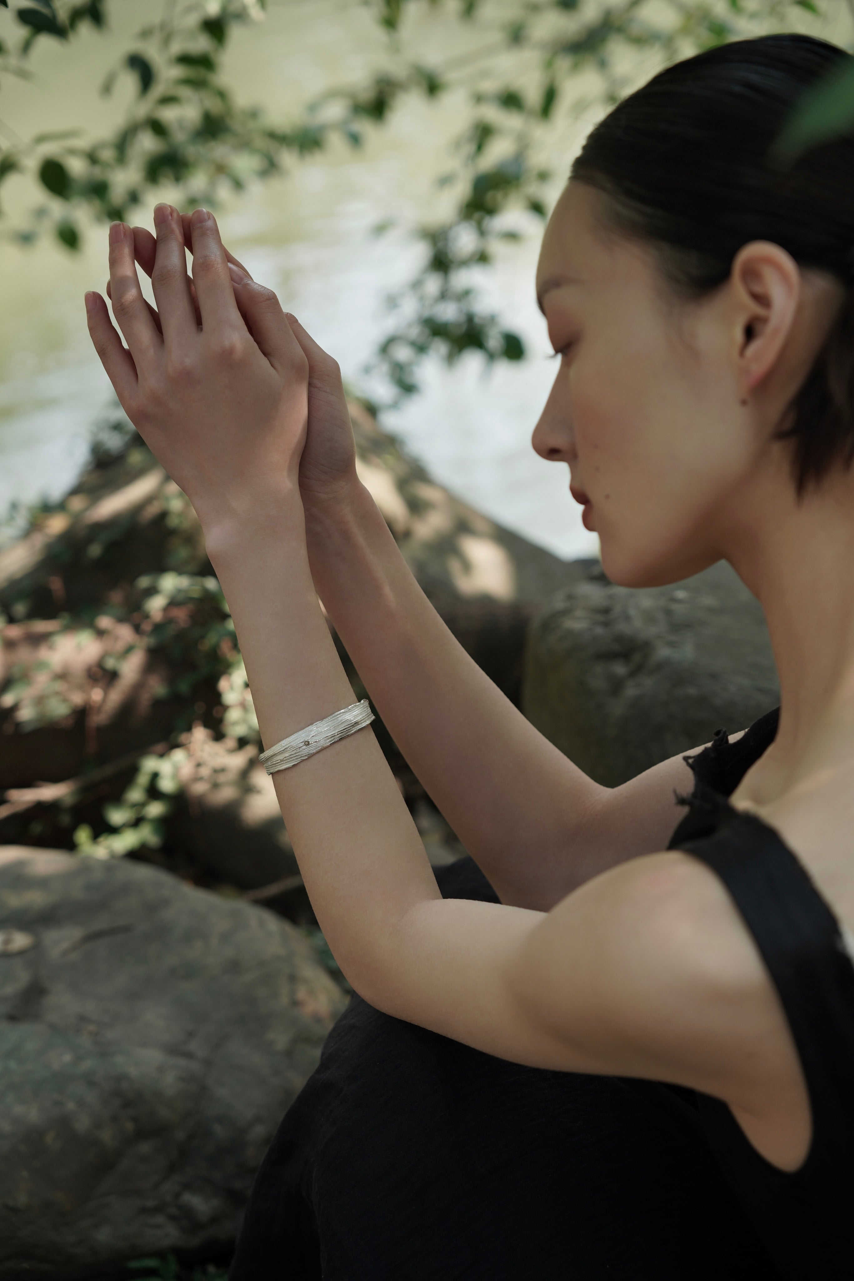 Flow Pattern Bangle