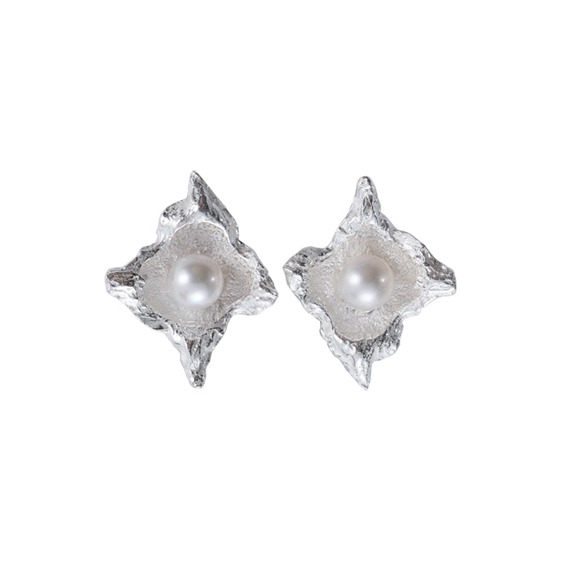Persimmon Calyx Earrings