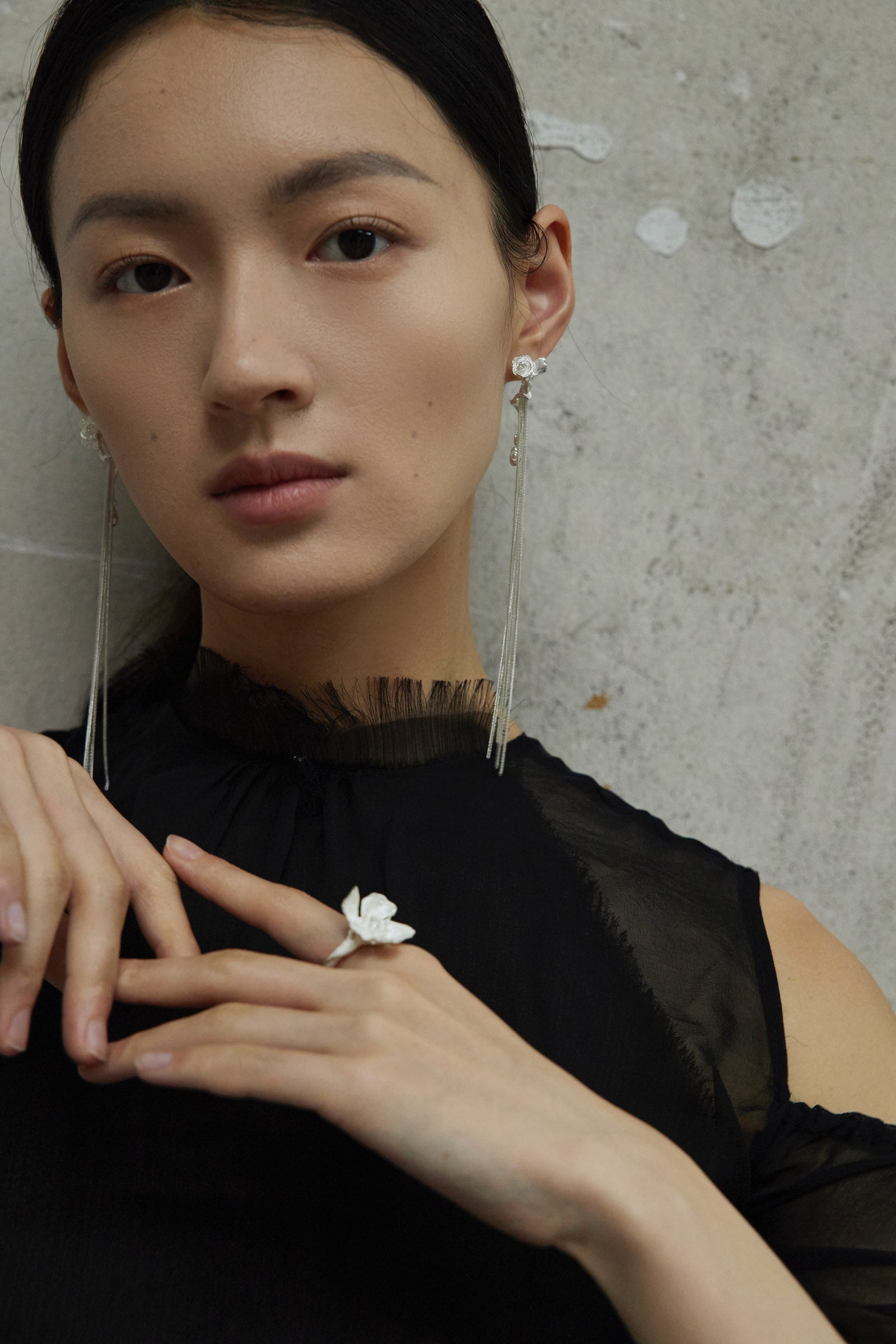 Rose Branch Earrings
