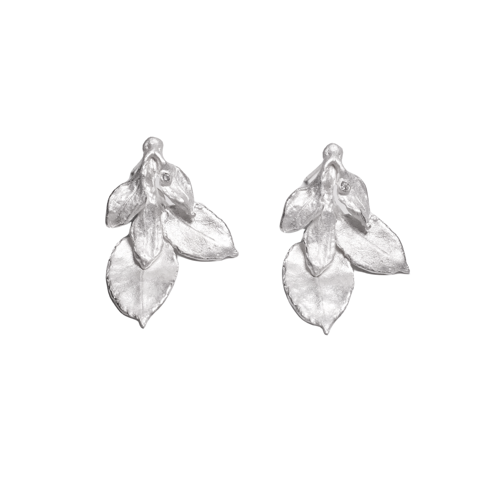 Leaf Flow Earrings (No Tassel)