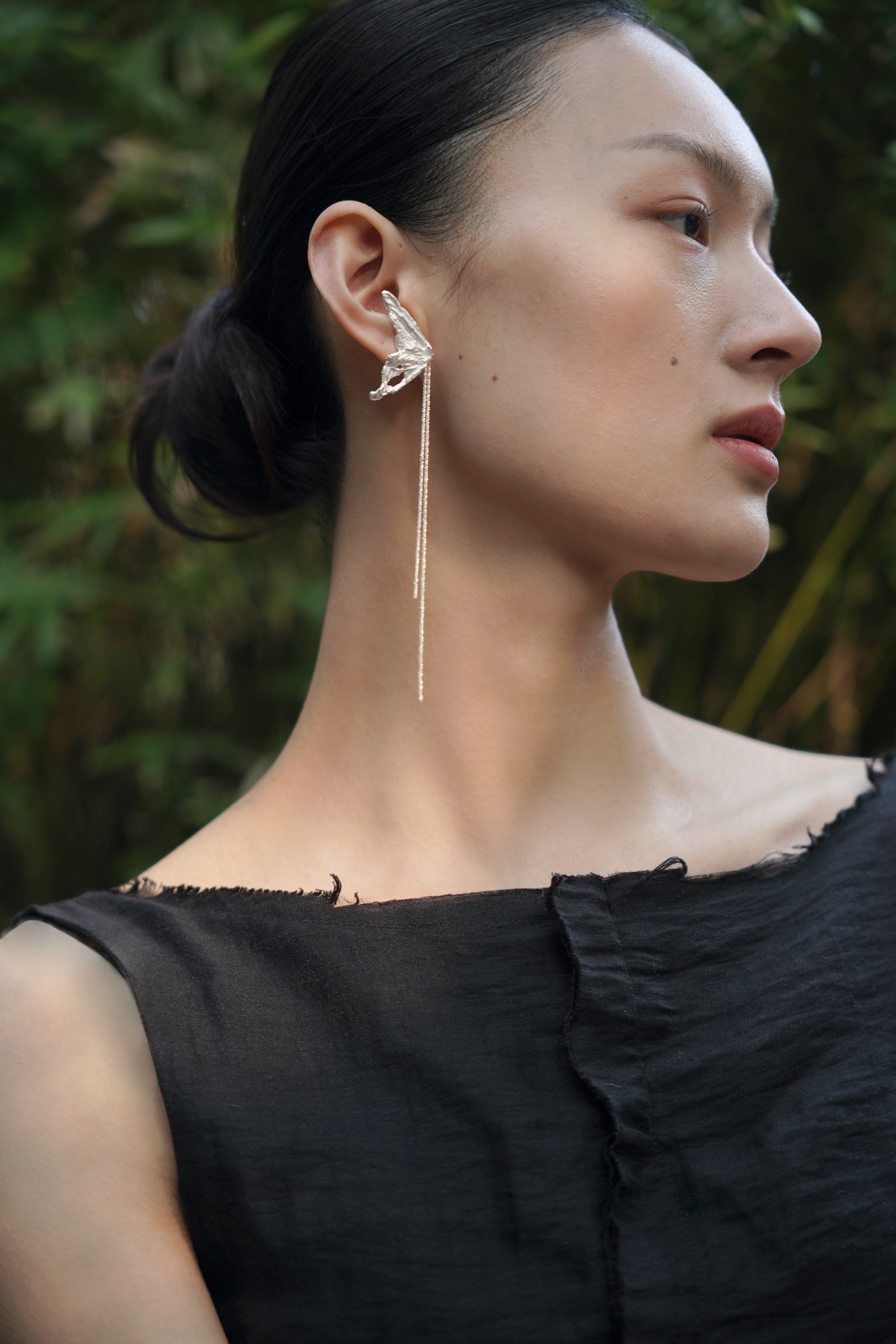 Butterfly Tassel Earrings