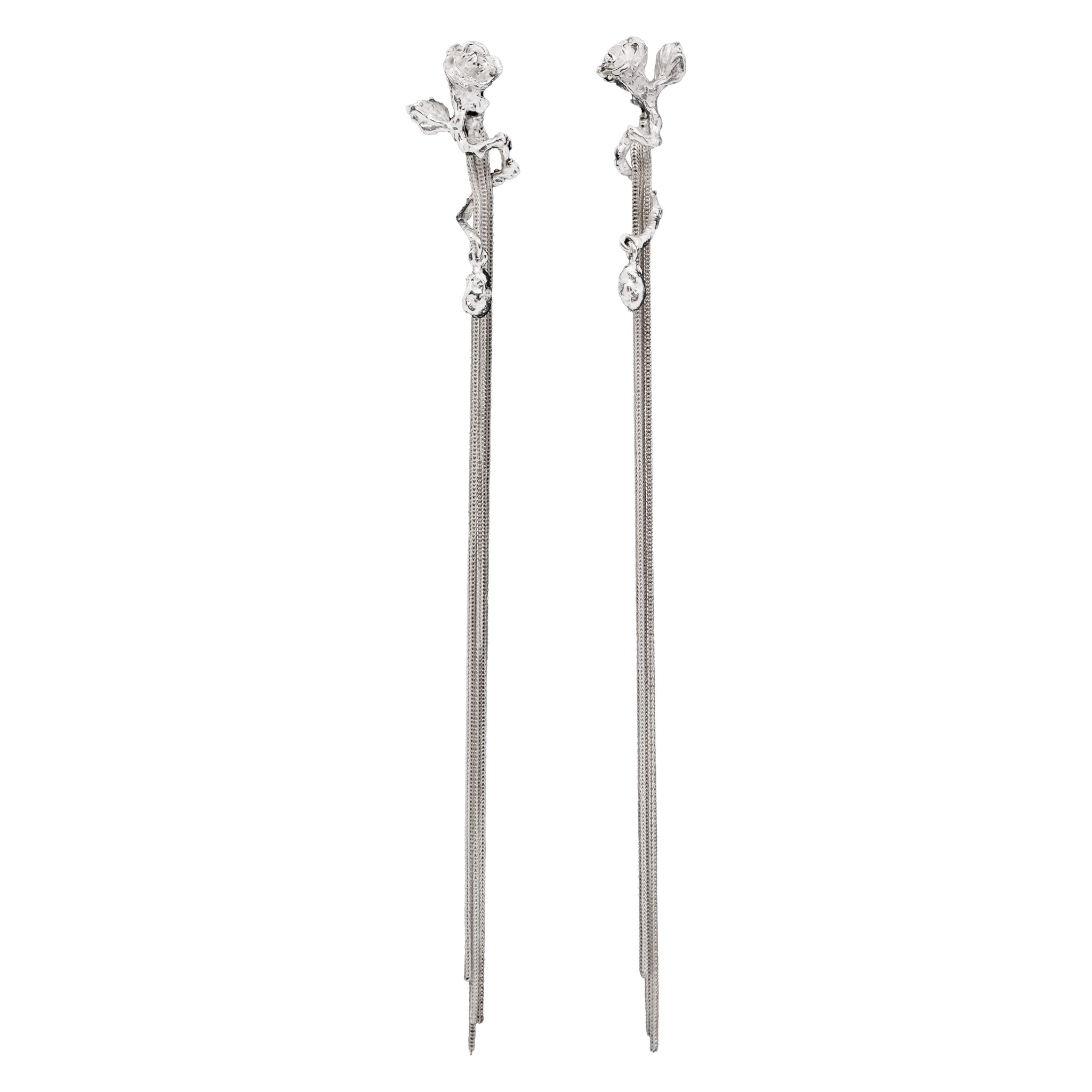 Rose Branch Earrings