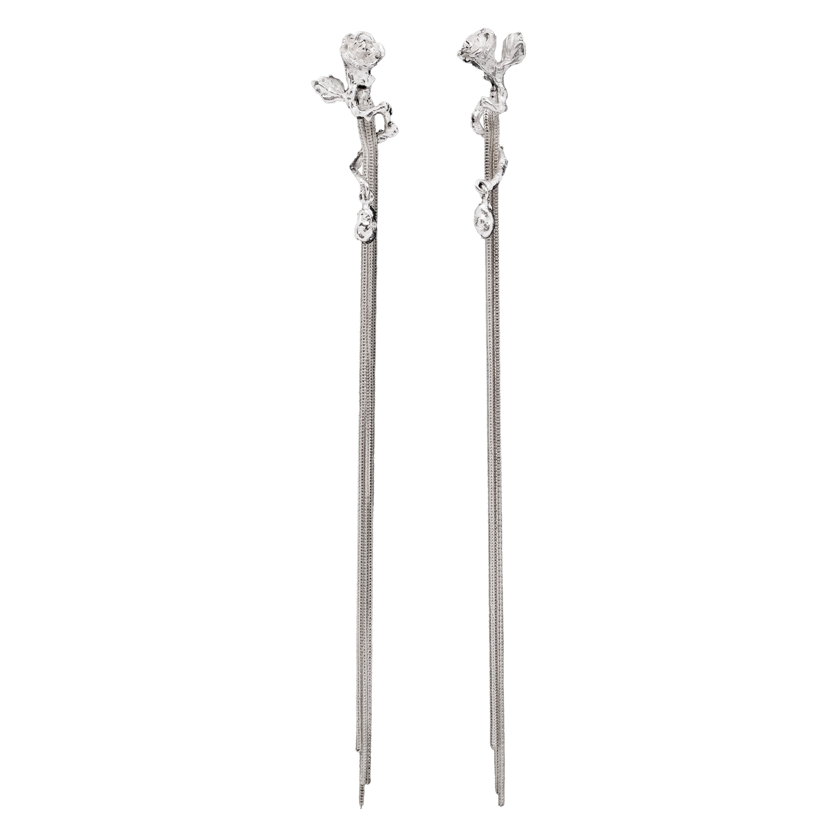 Rose Branch Earrings