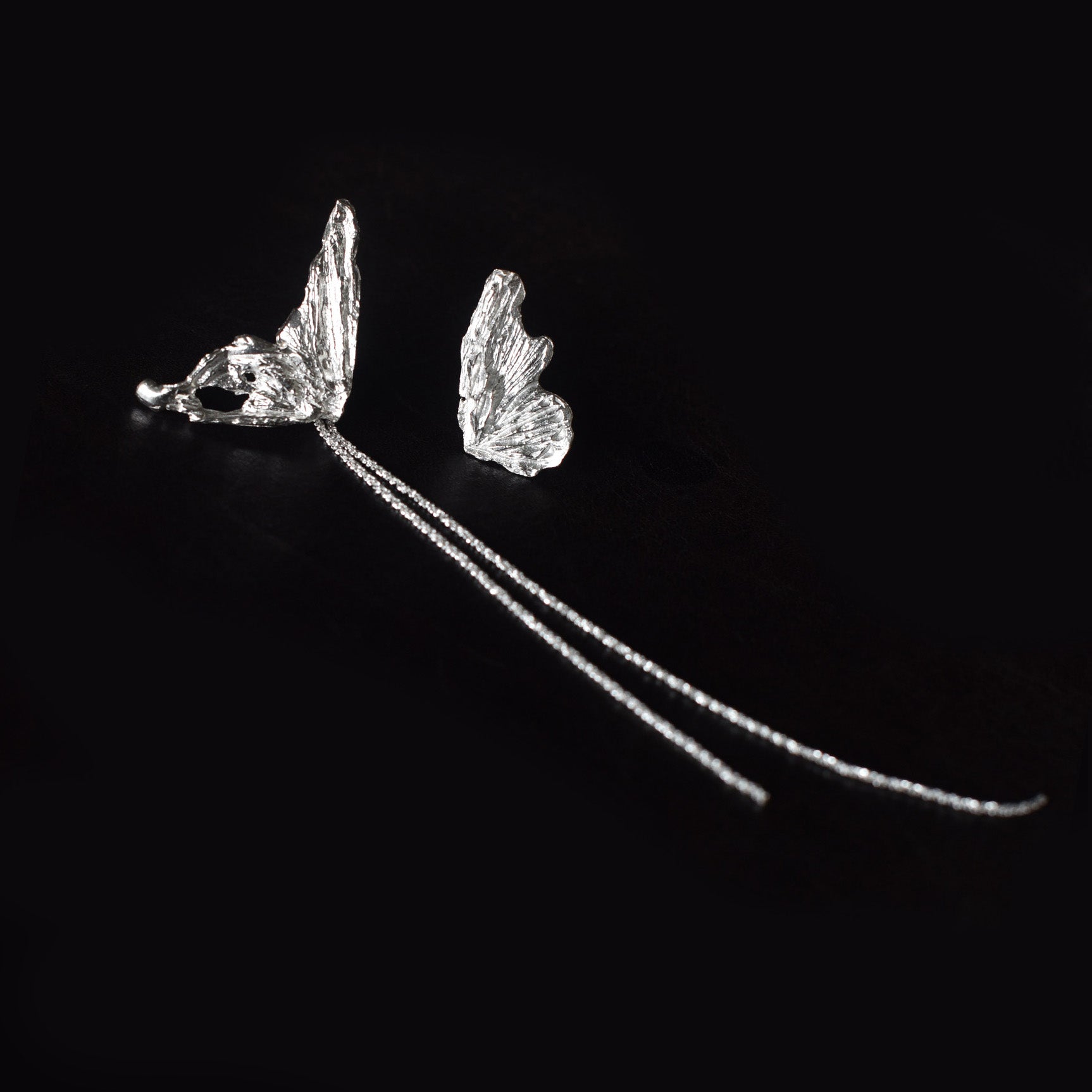 Butterfly Tassel Earrings