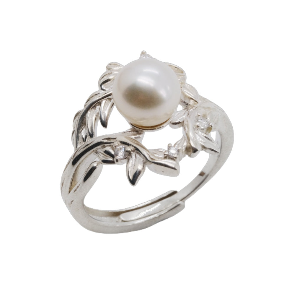 Vine Pearl Ring