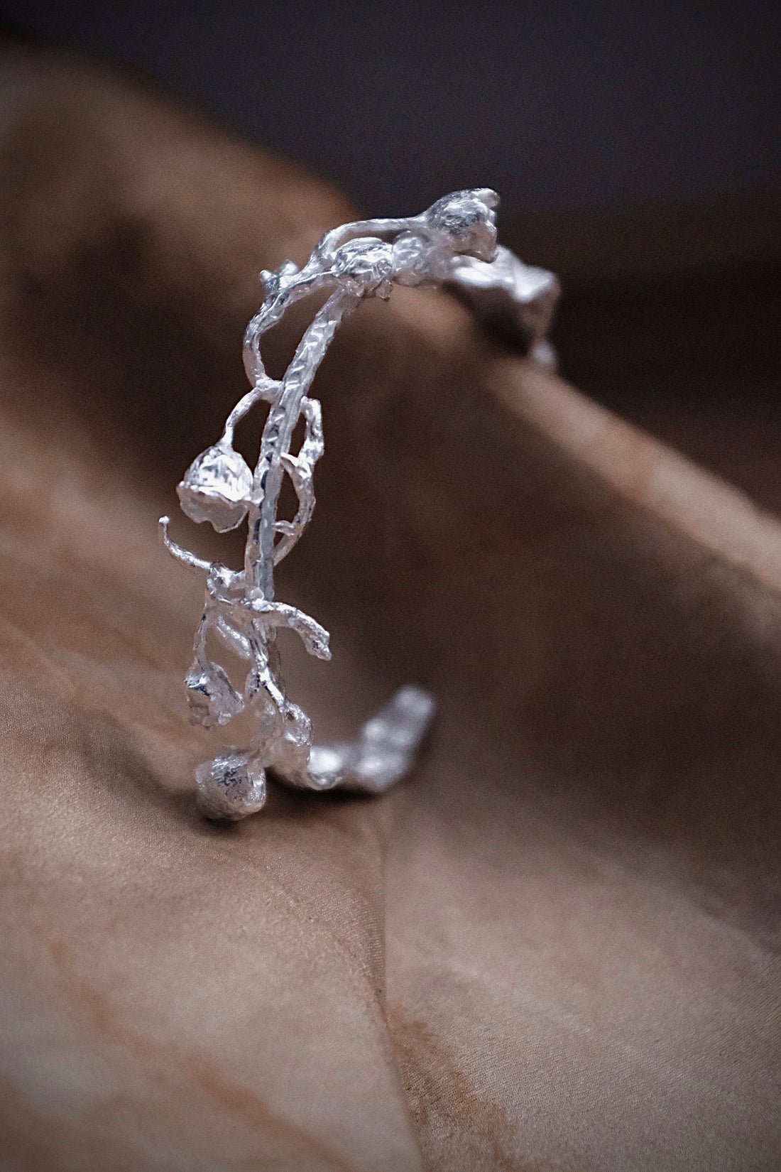 Shadow Bell Vine Bangle