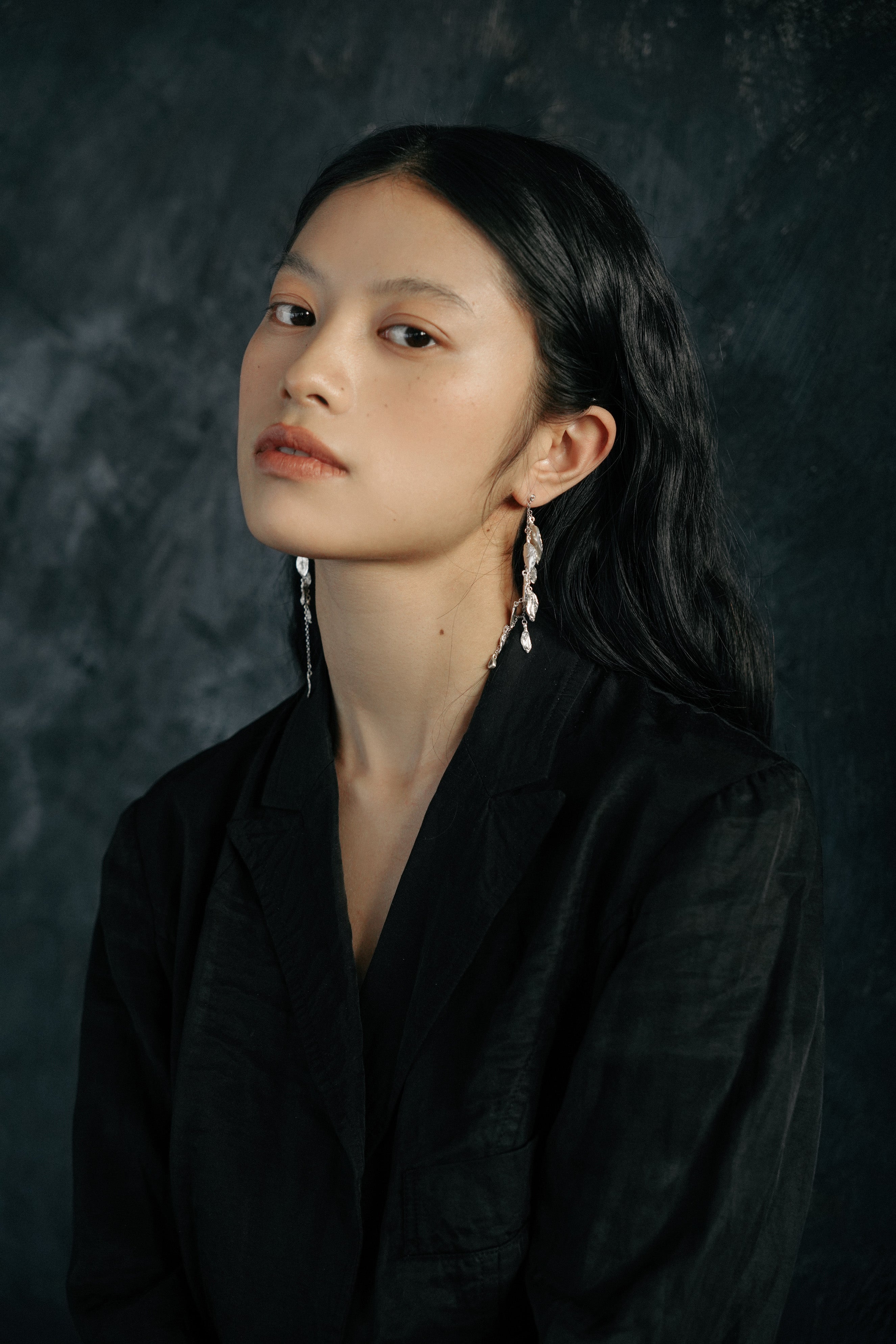 Leaf Wave Earrings