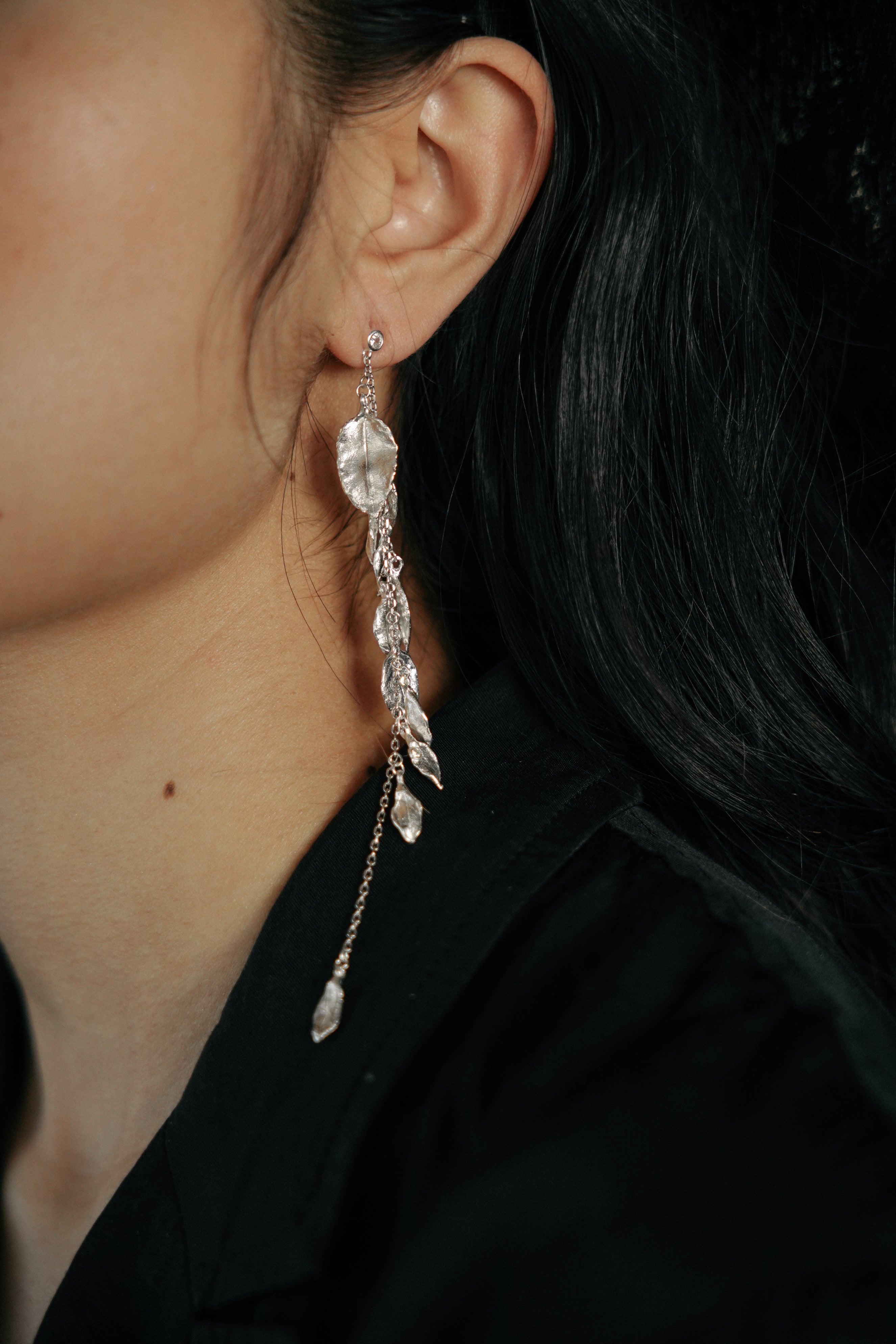 Leaf Wave Earrings