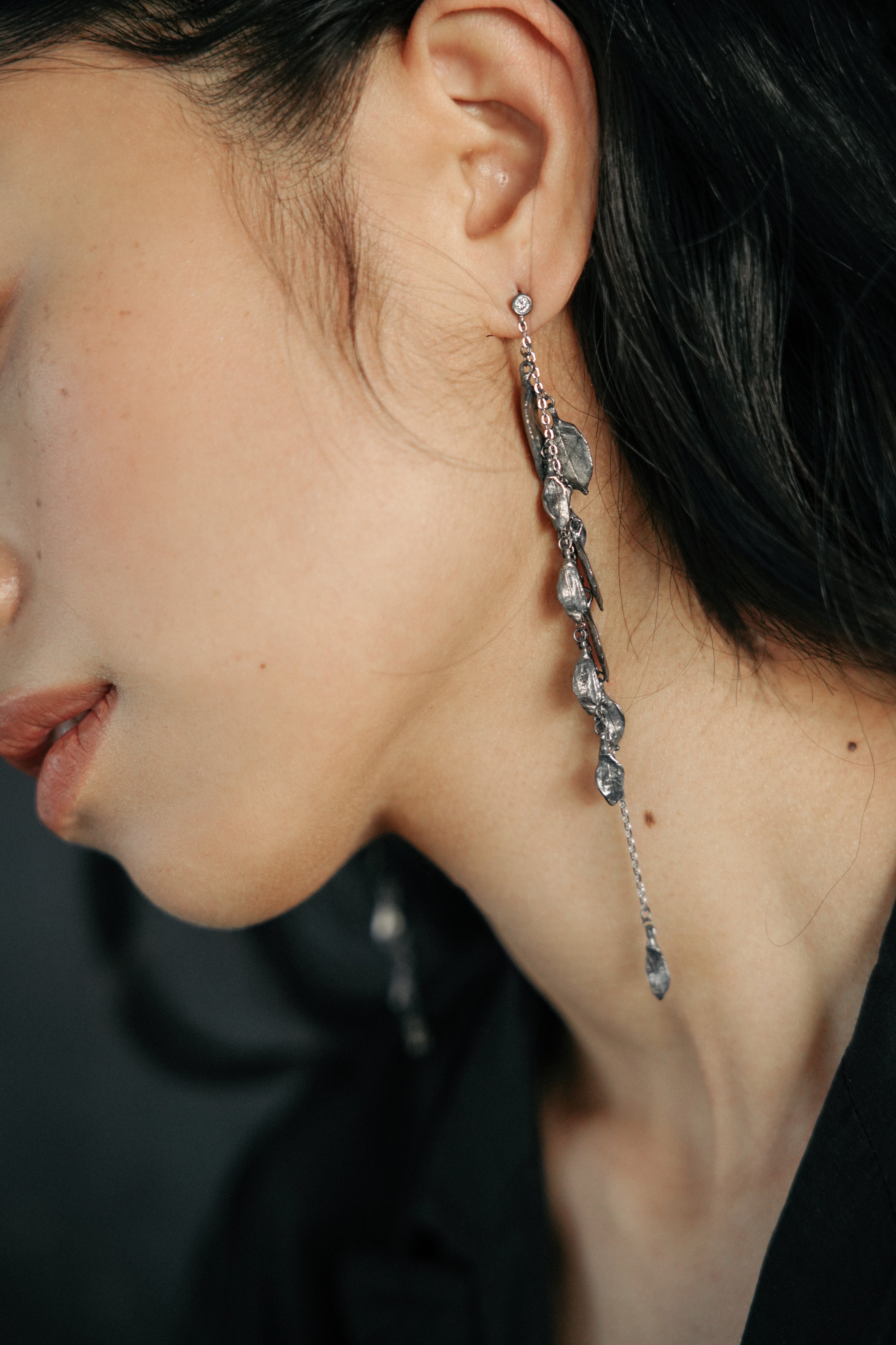 Leaf Wave Earrings