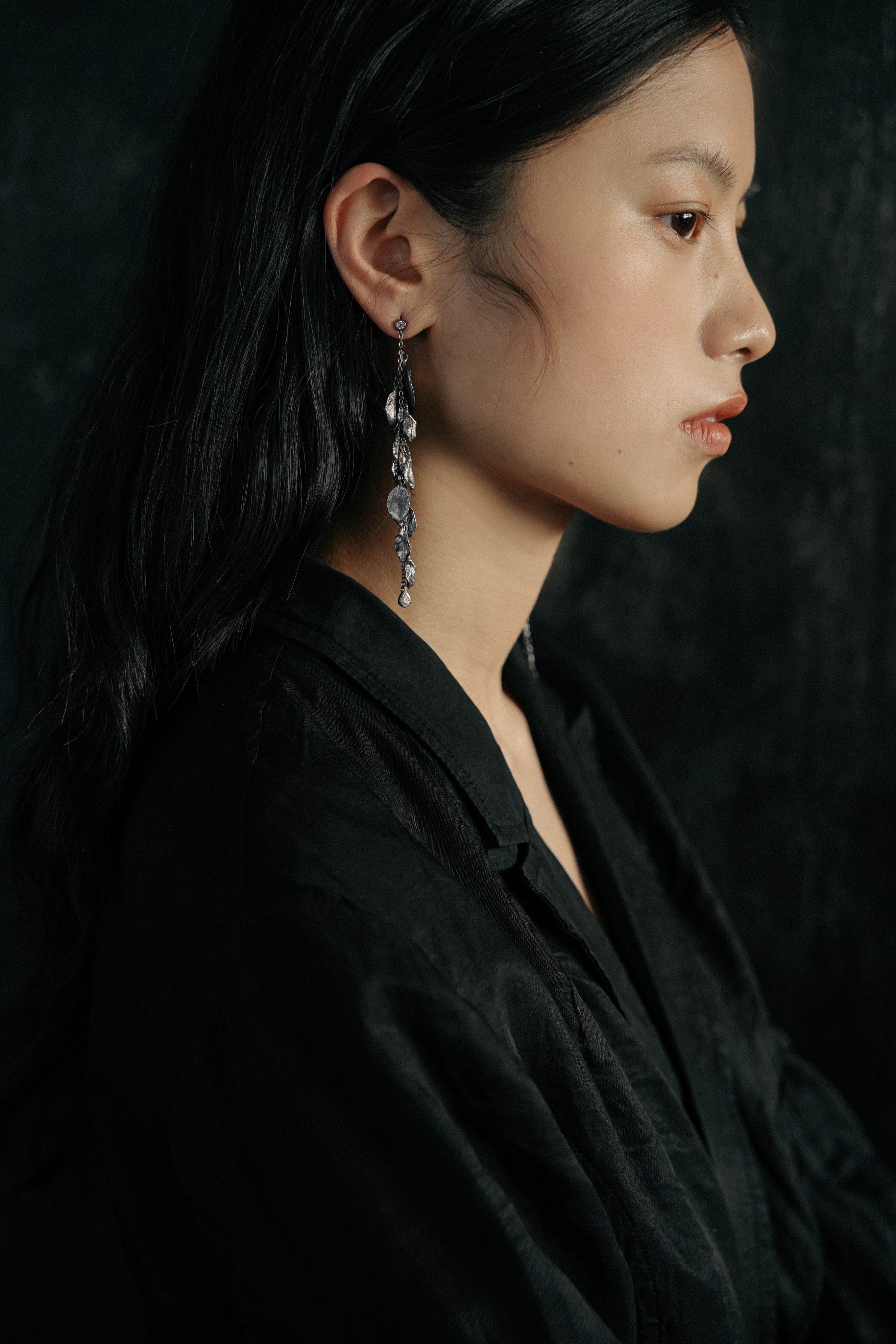 Leaf Wave Earrings