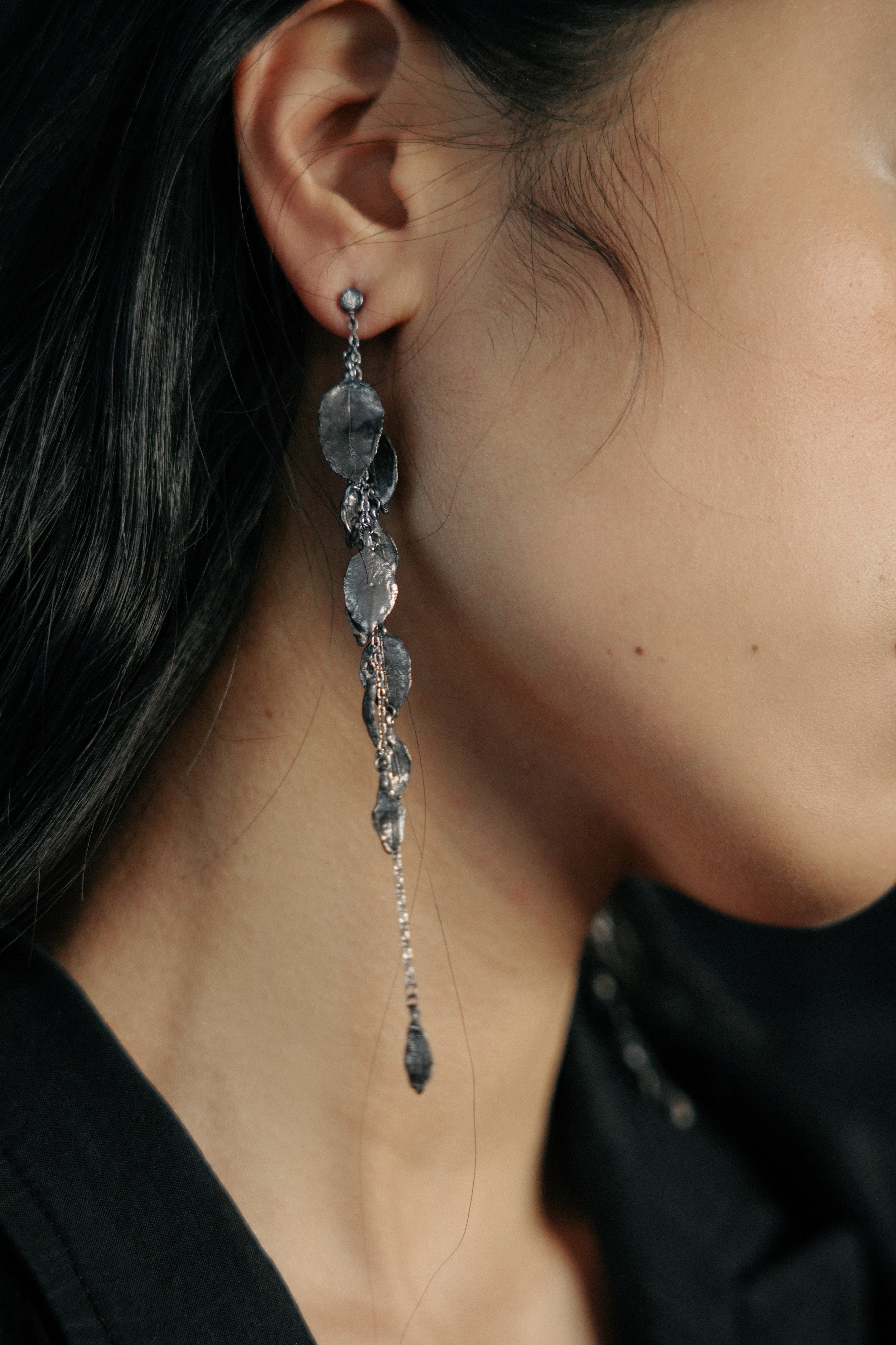 Leaf Wave Earrings
