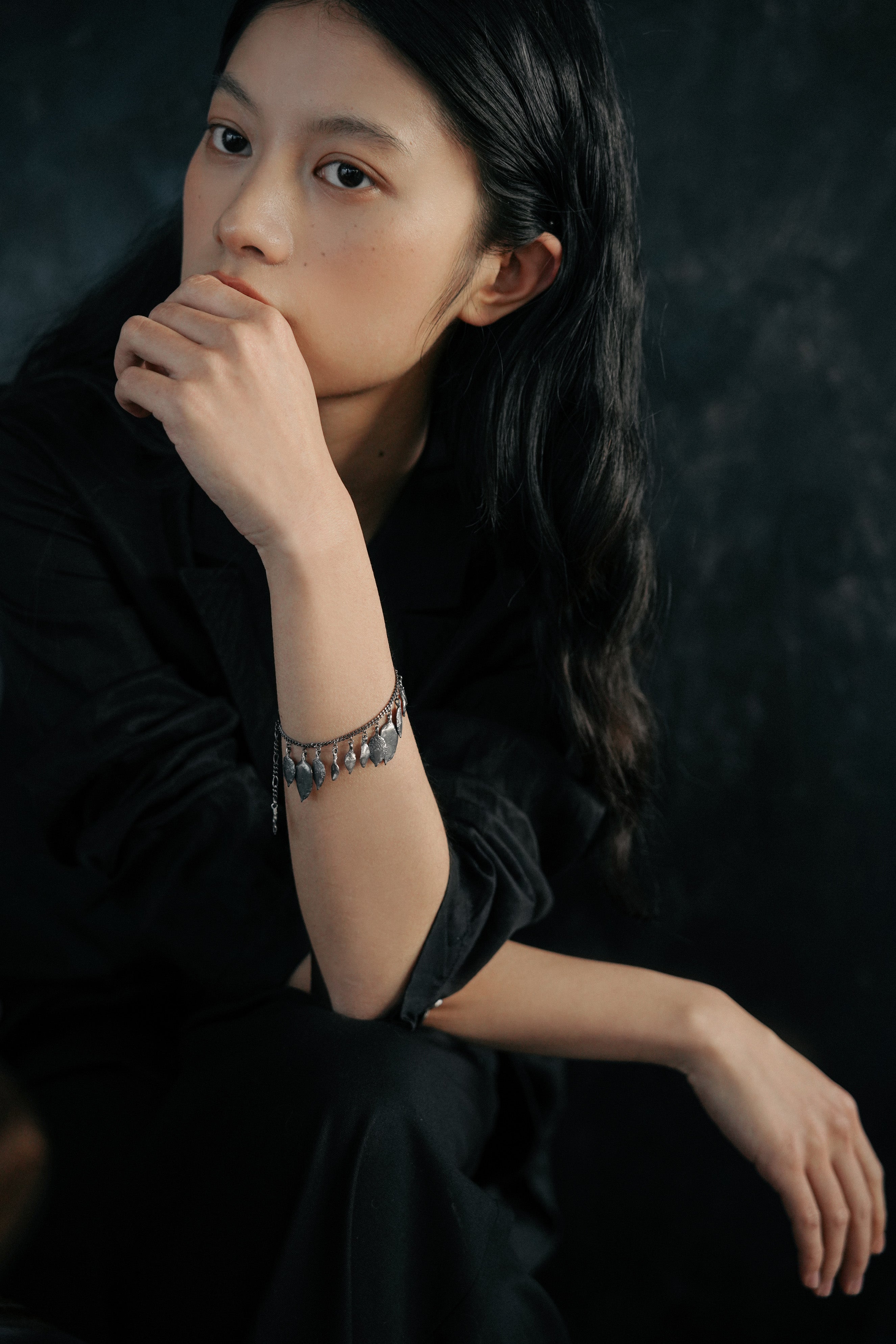 Rock Leaf Bracelet