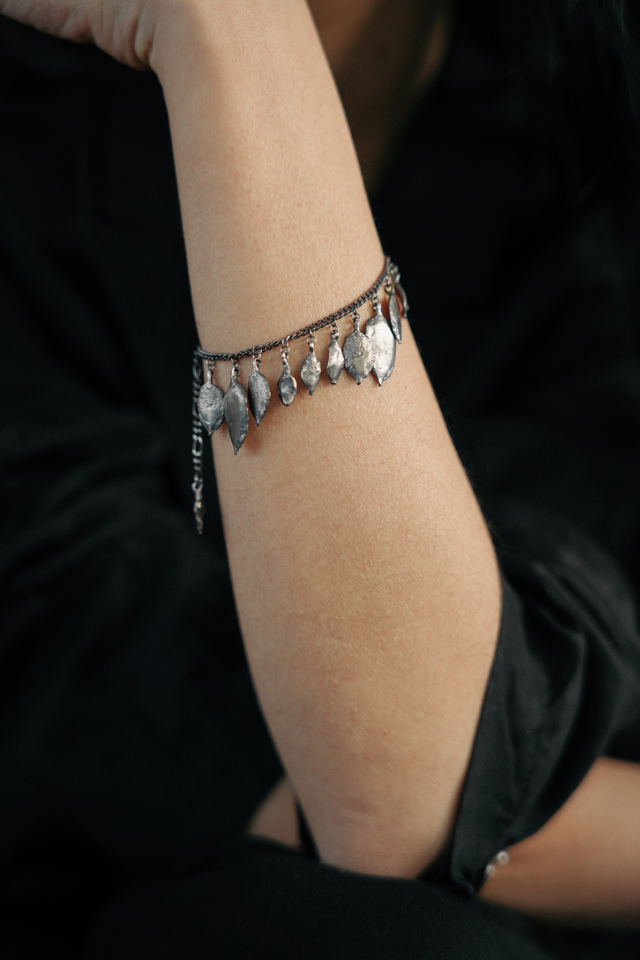 Rock Leaf Bracelet