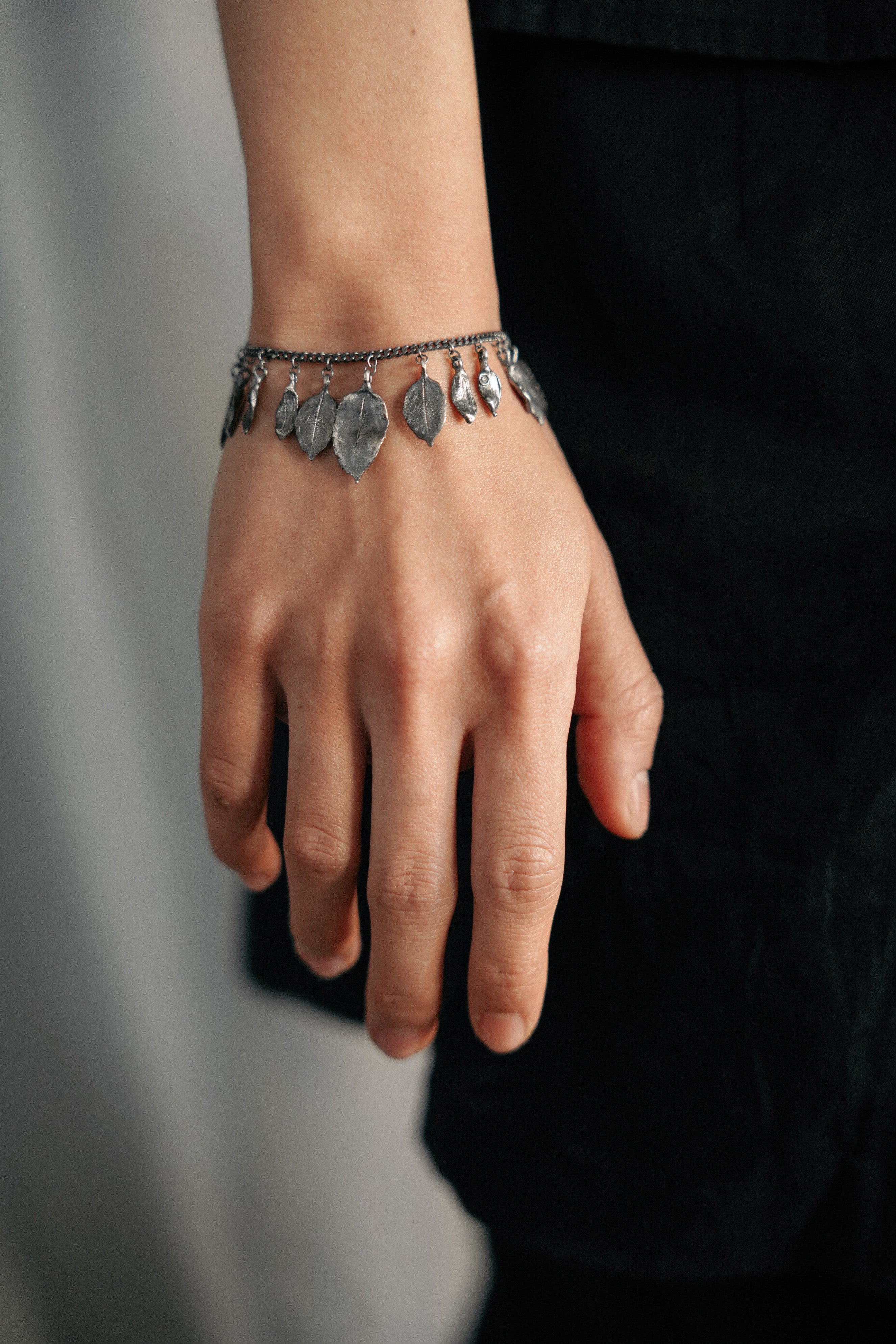 Rock Leaf Bracelet