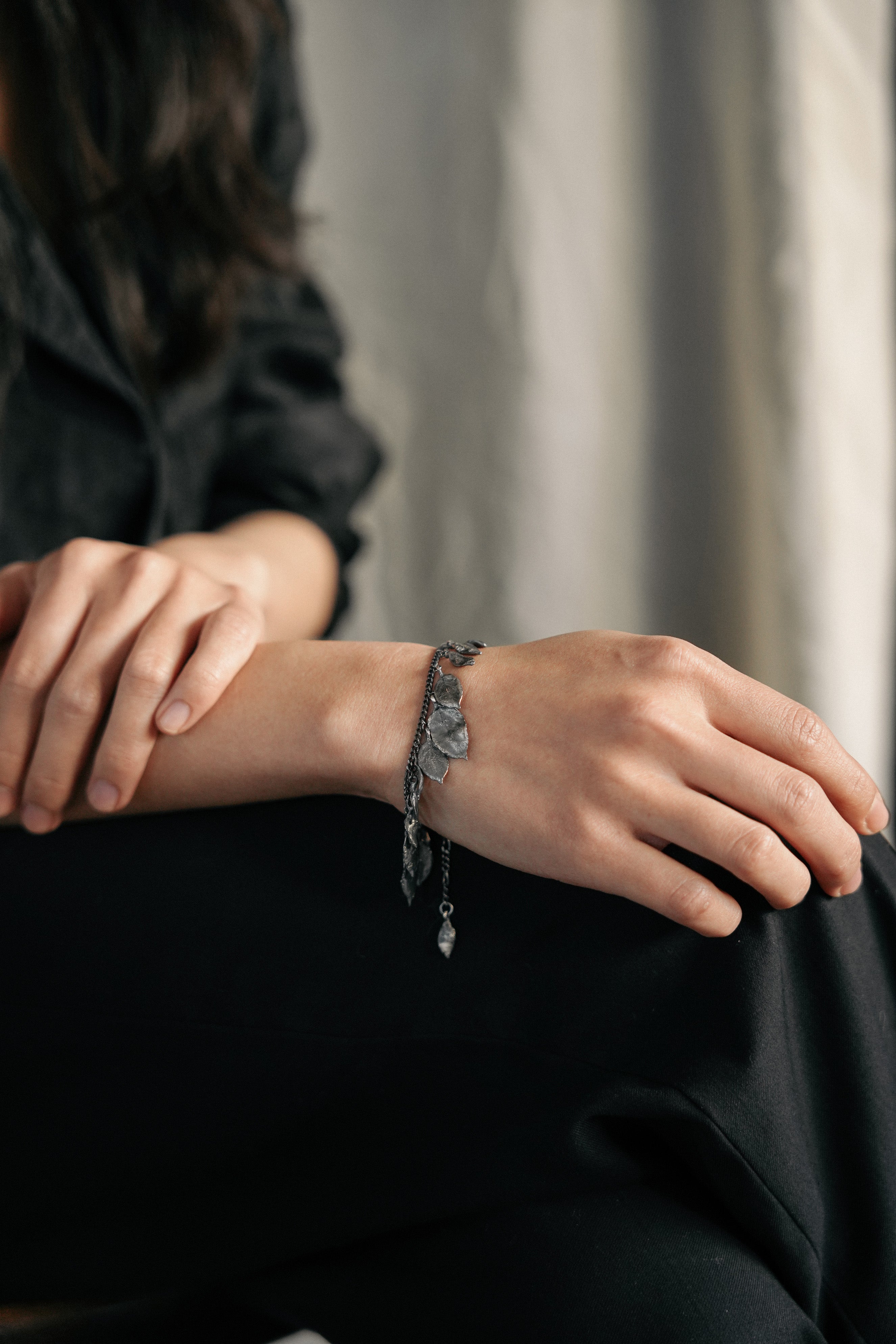 Rock Leaf Bracelet