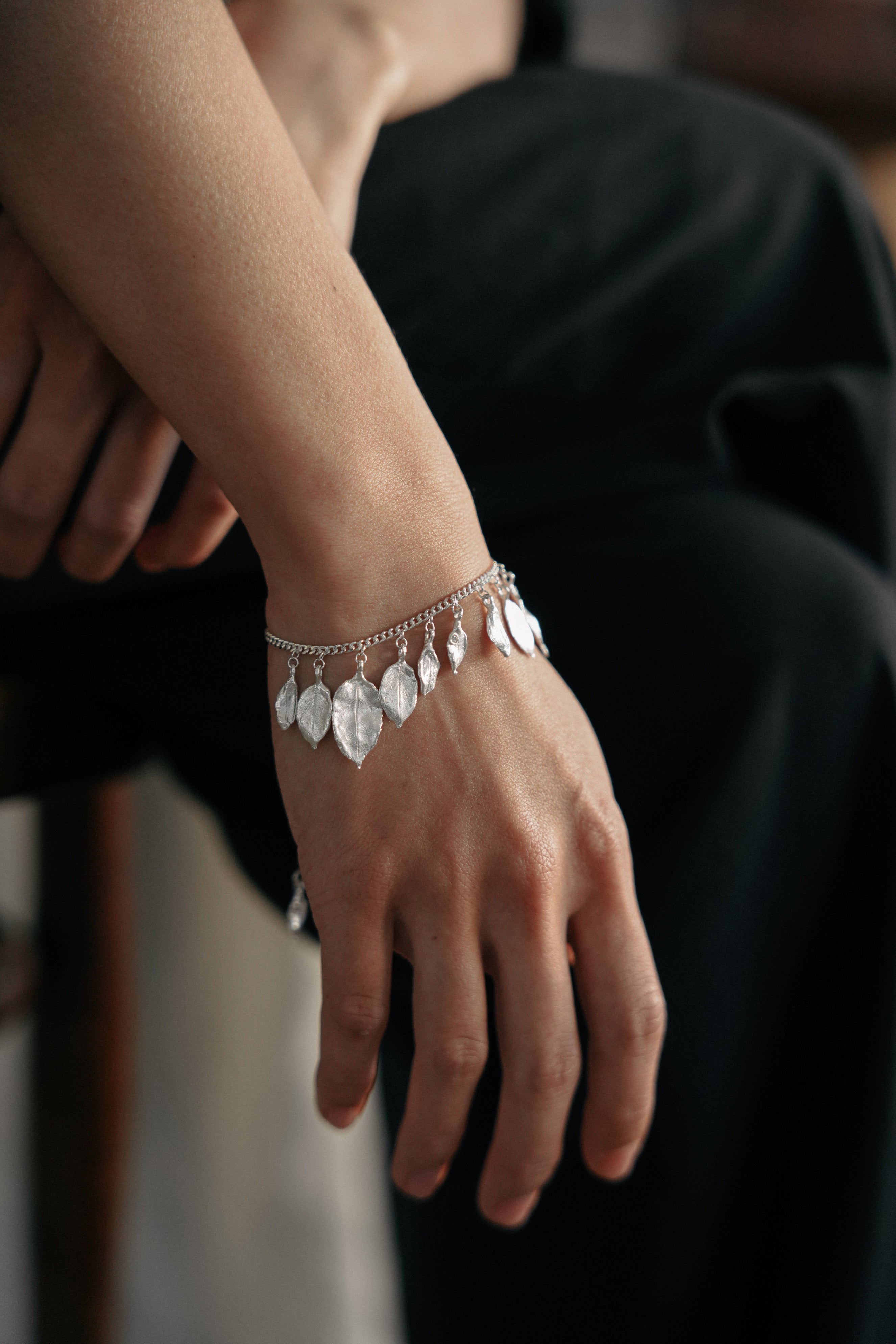 Rock Leaf Bracelet