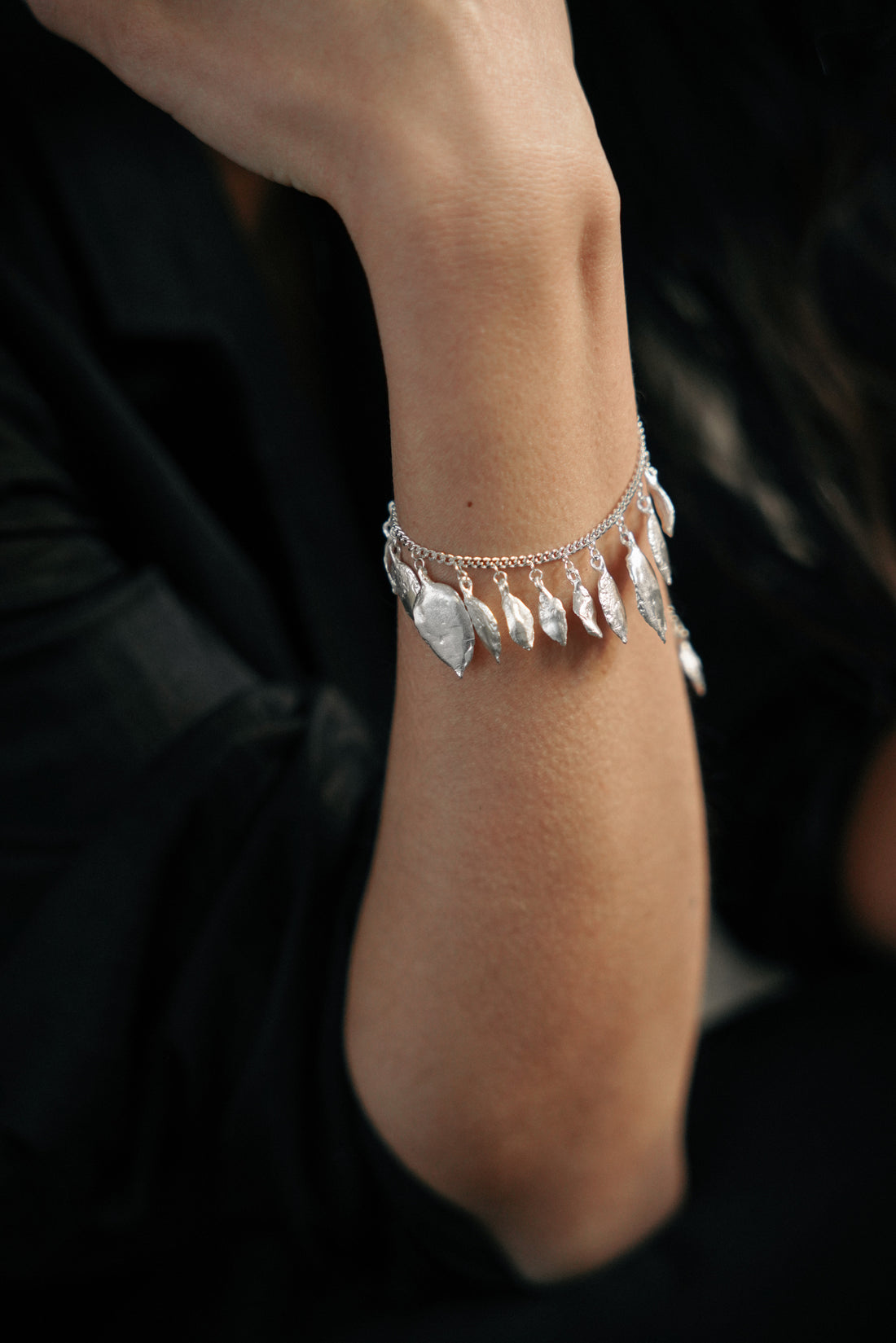 Rock Leaf Bracelet