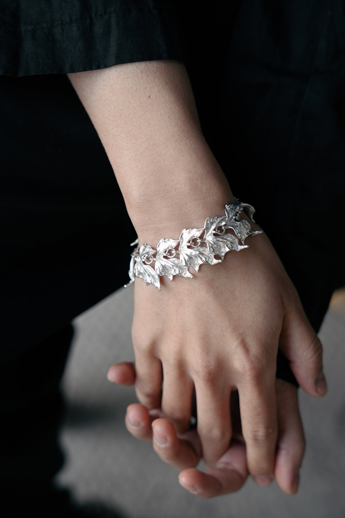 Evergreen Leaf Bracelet