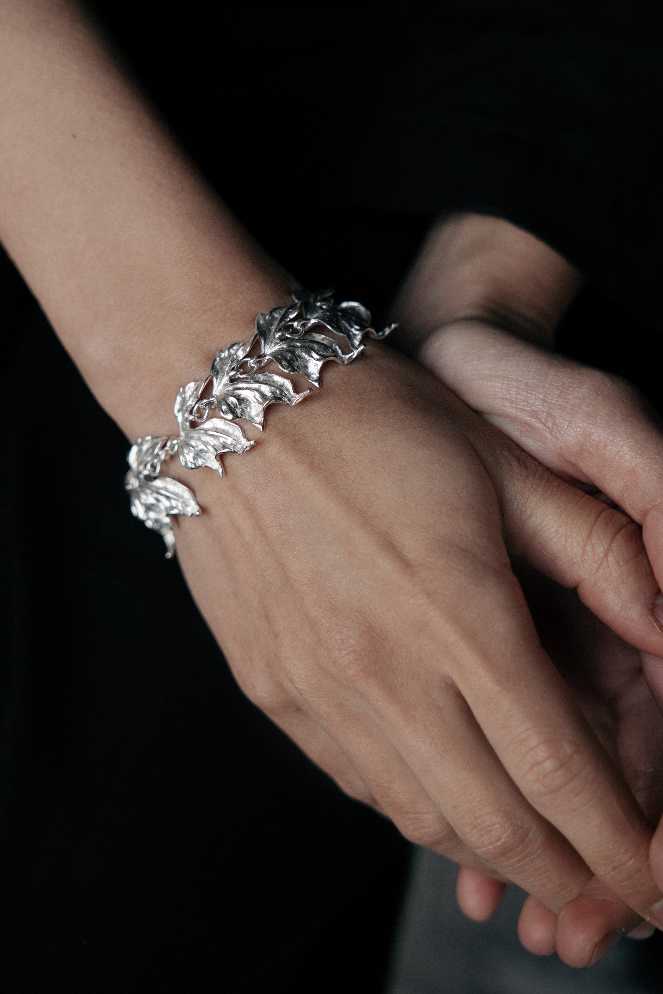 Evergreen Leaf Bracelet