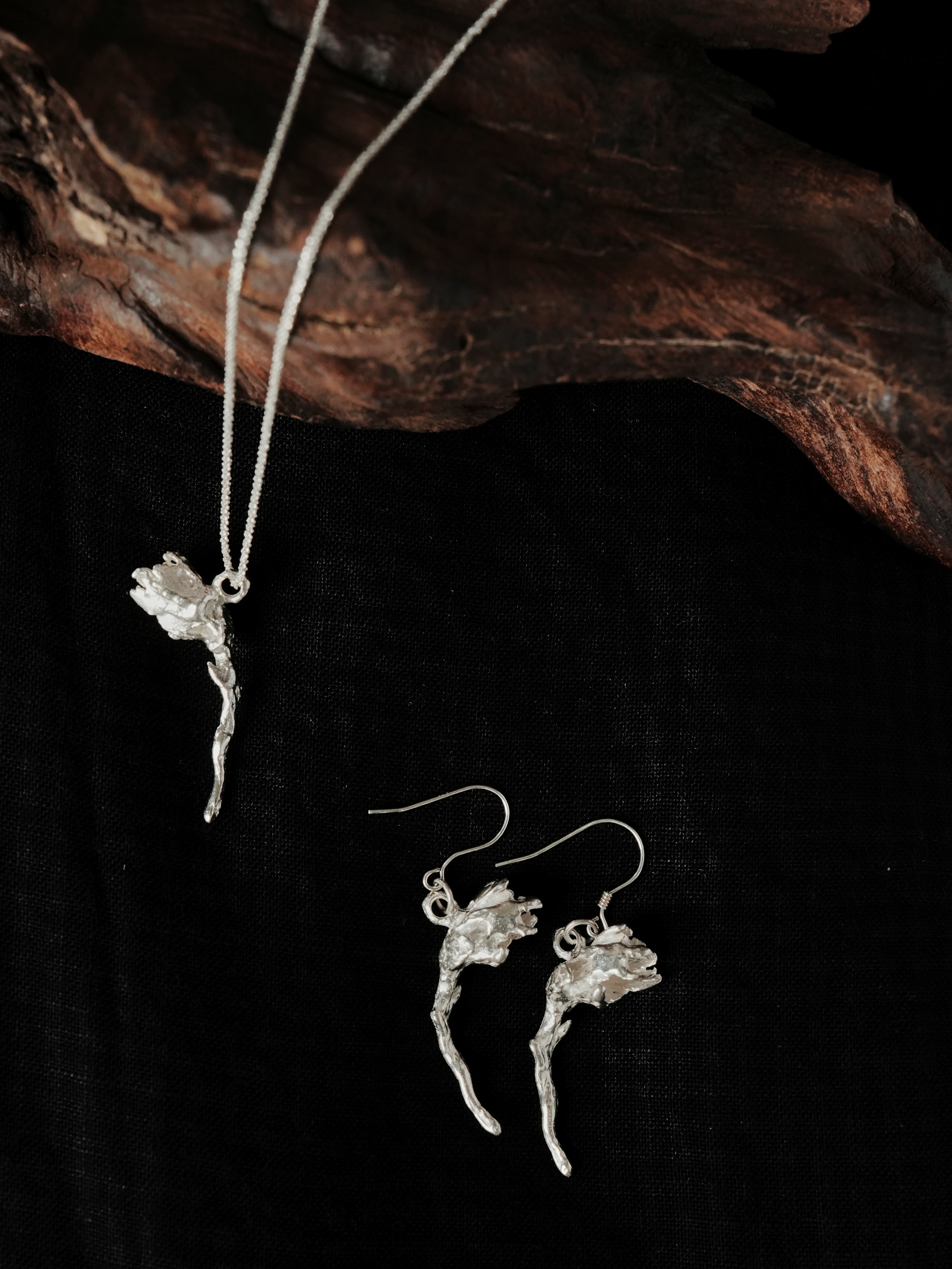 Chill Sky Bloom Cuffs