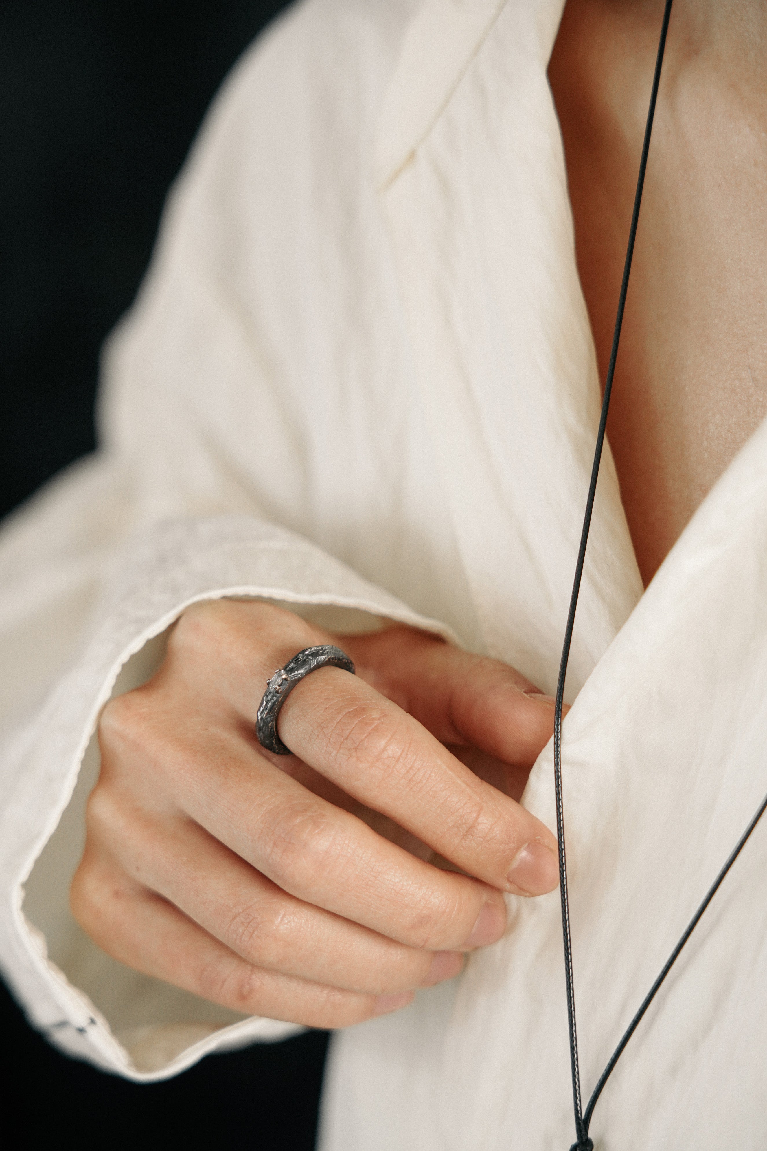 Plain Stone Ring