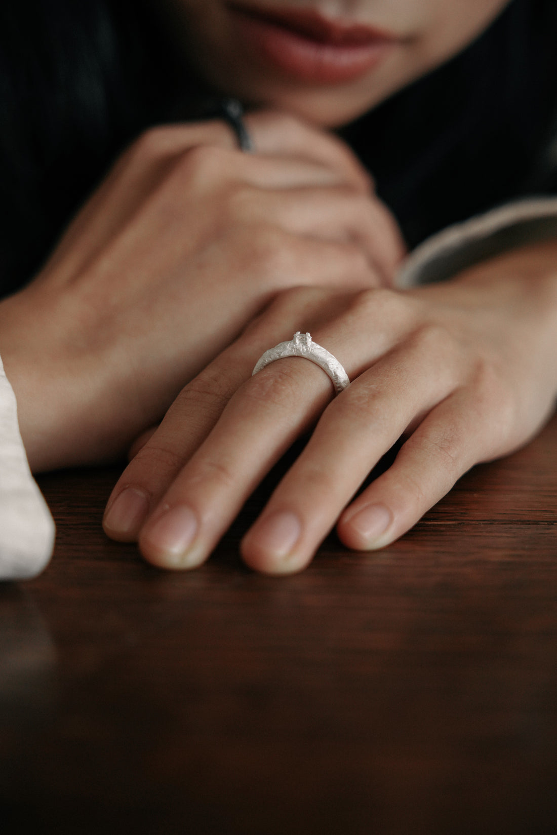 Plain Stone Ring