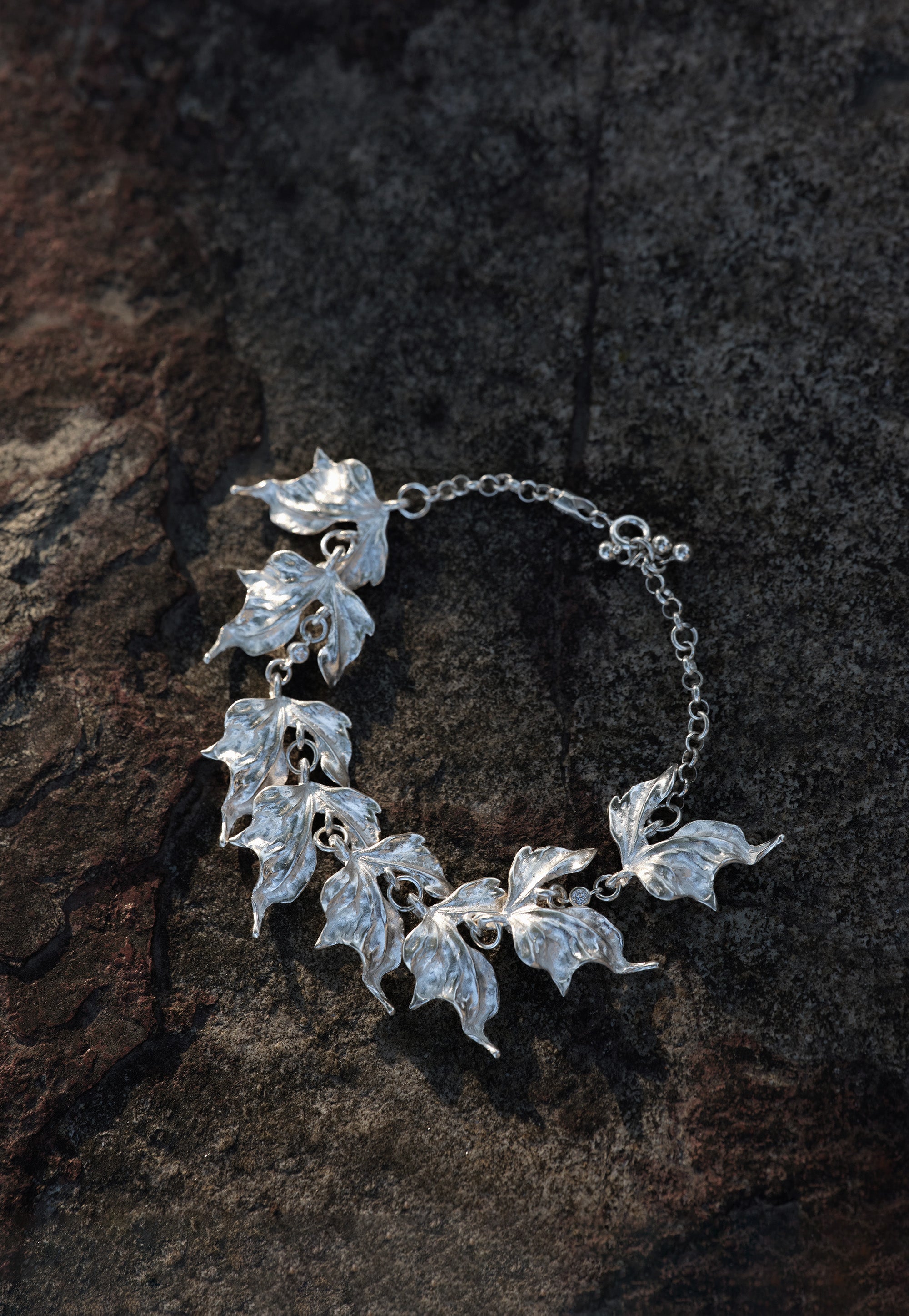 Evergreen Leaf Bracelet