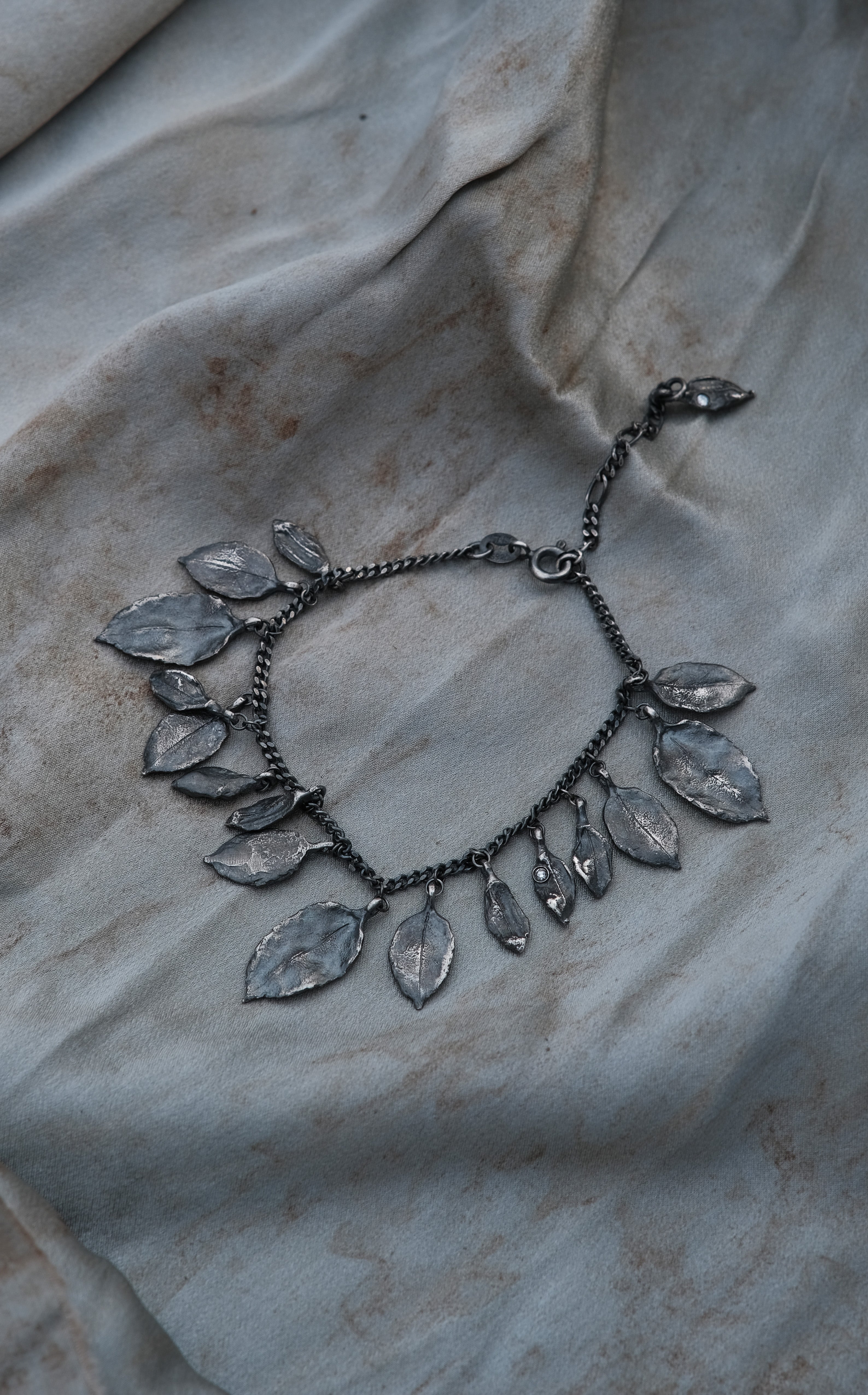 Rock Leaf Bracelet
