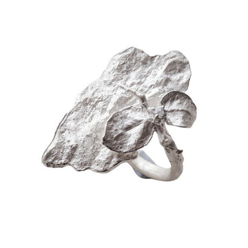Rock Leaf Ring