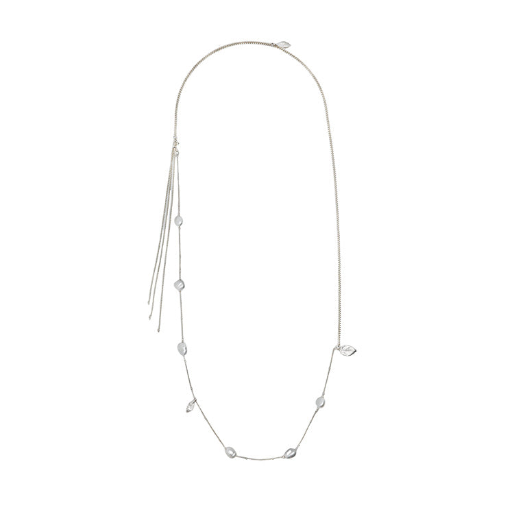 Leaf Stream Glow Pearl Chain