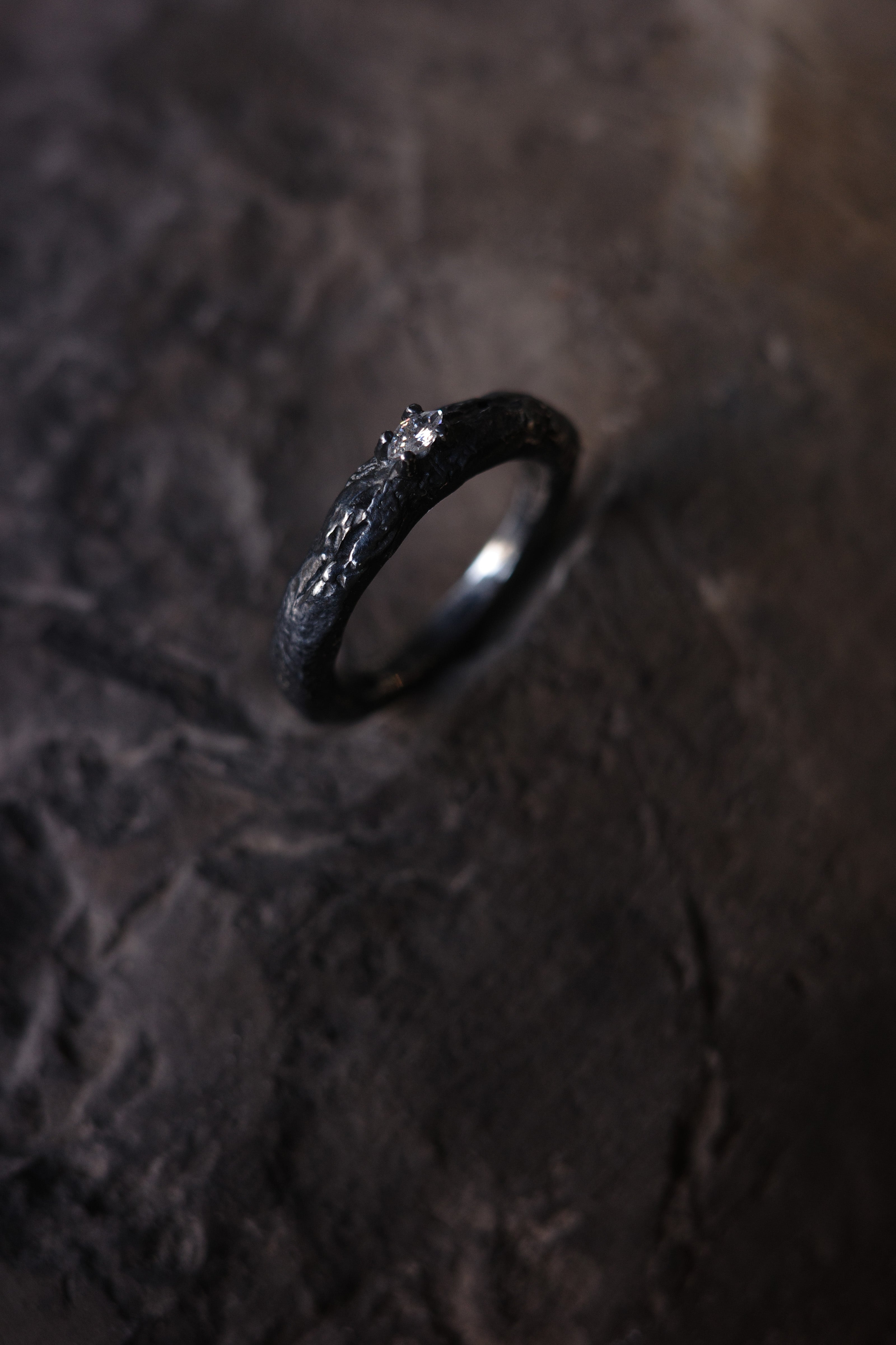 Plain Stone Ring