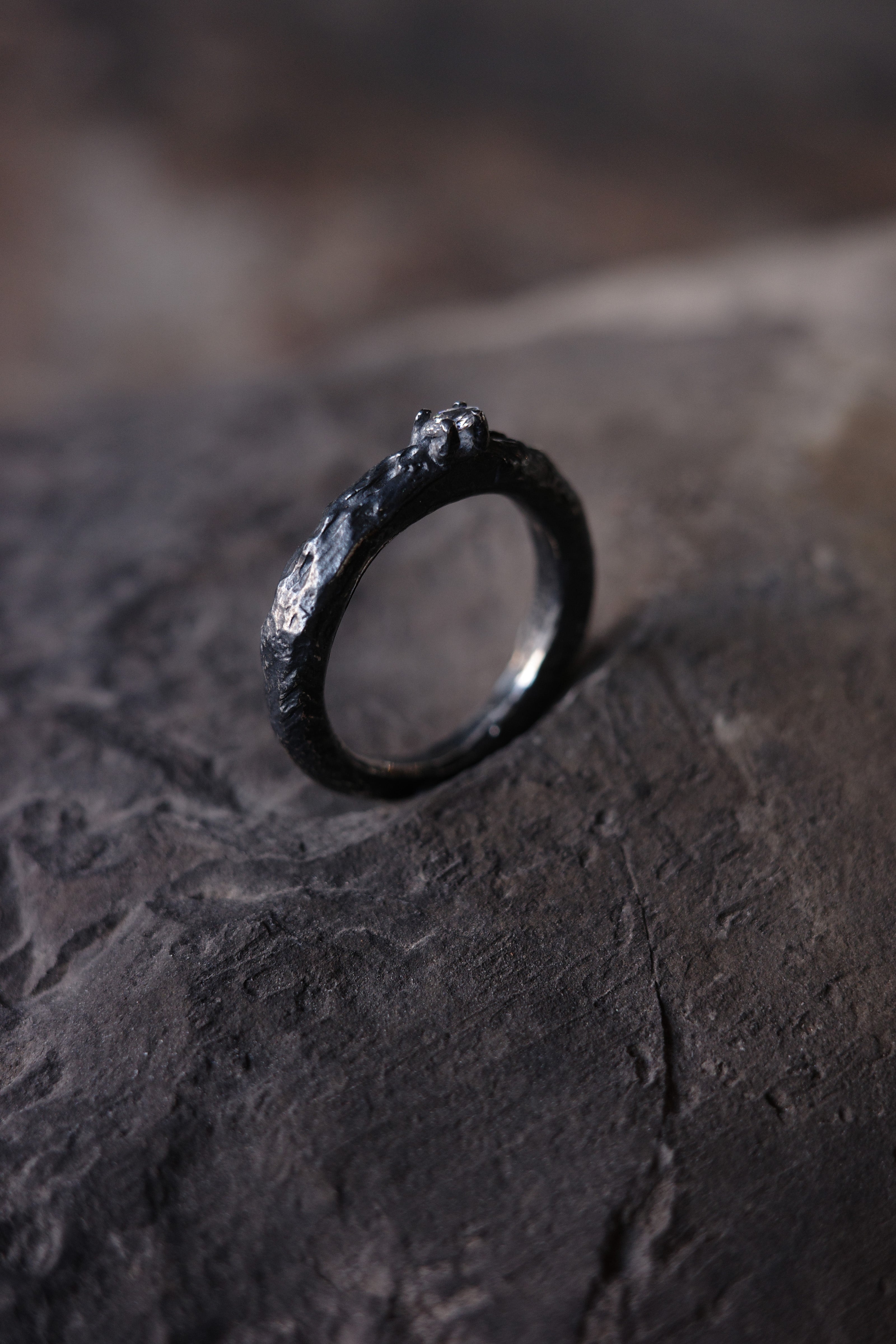 Plain Stone Ring