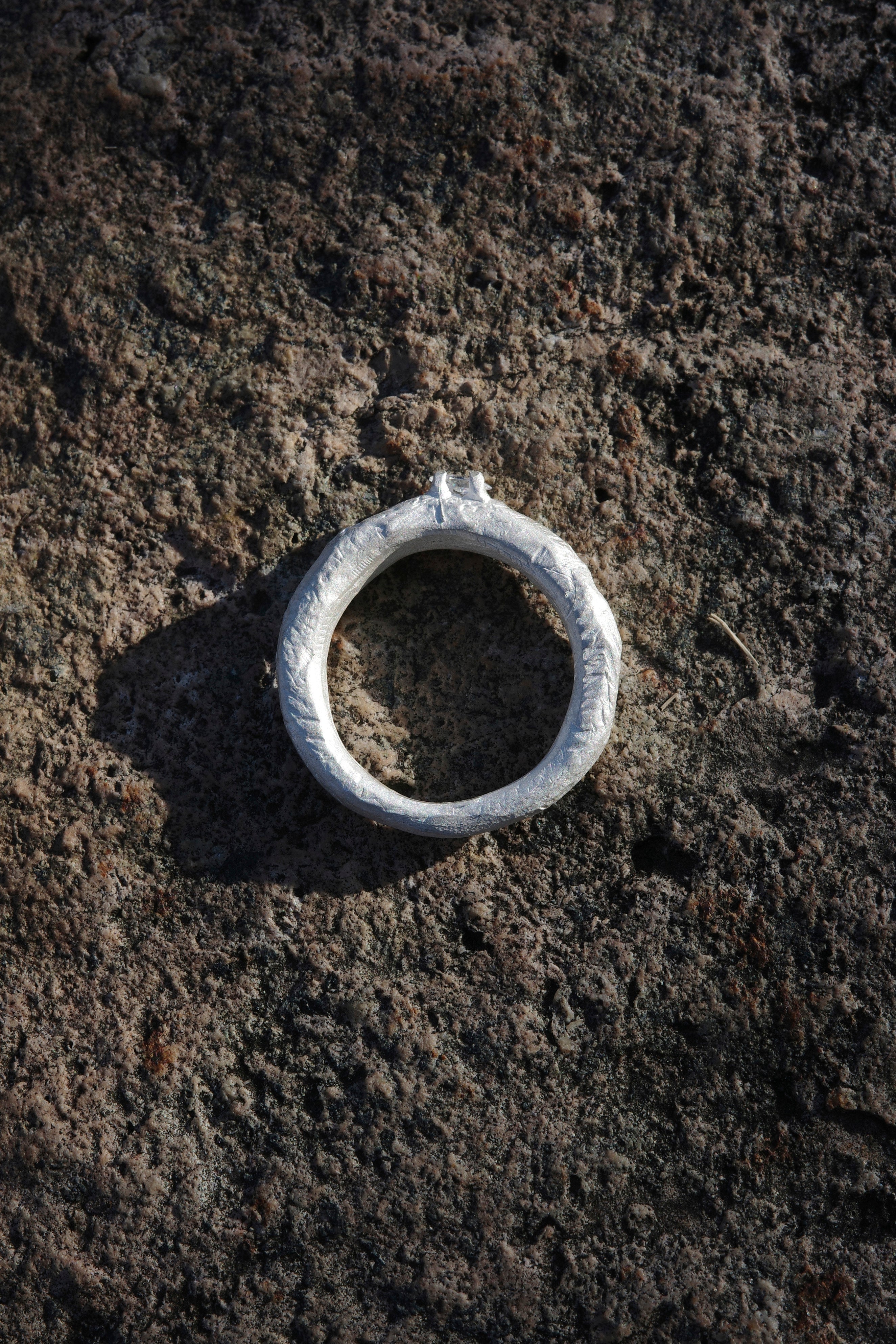 Plain Stone Ring