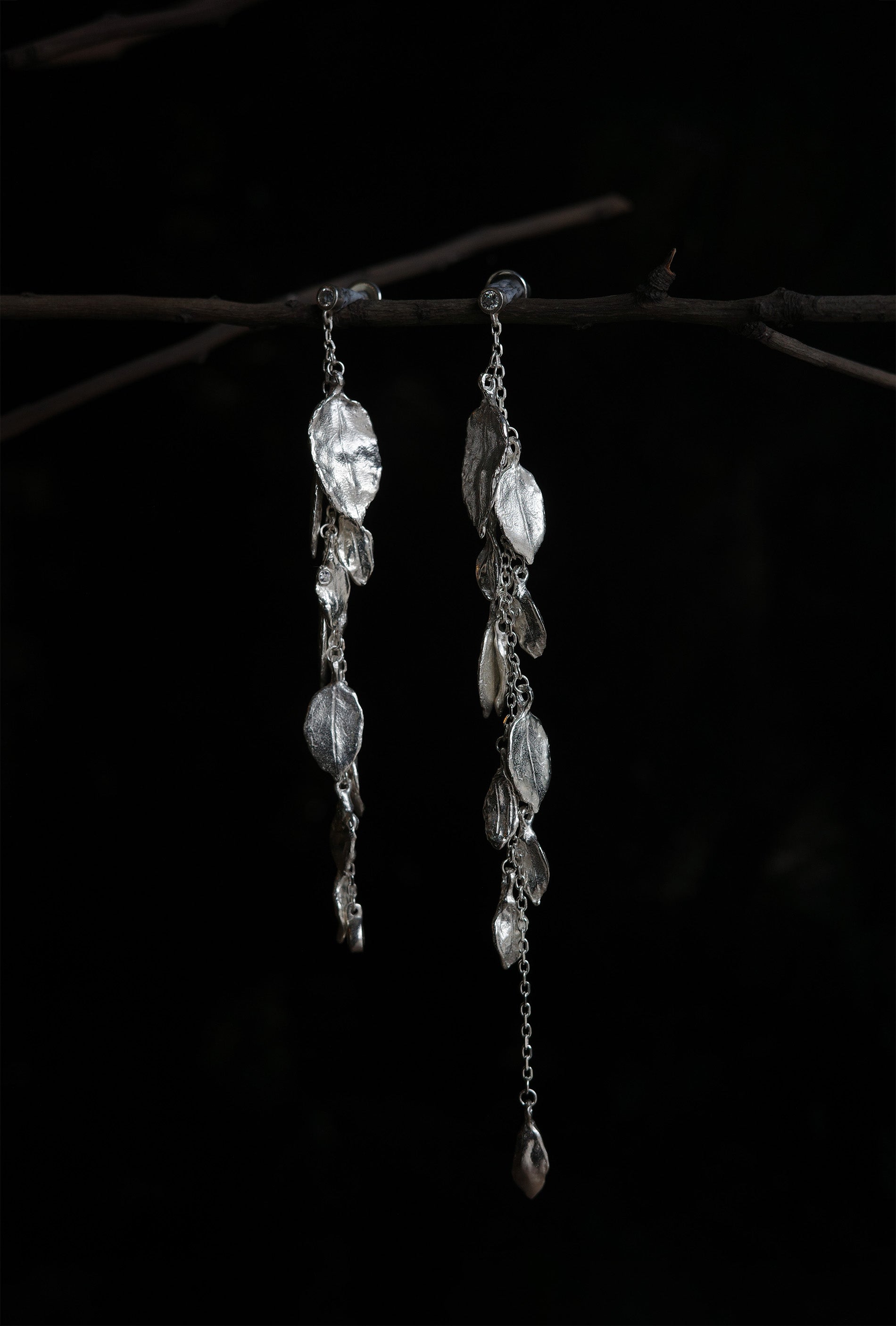 Leaf Wave Earrings