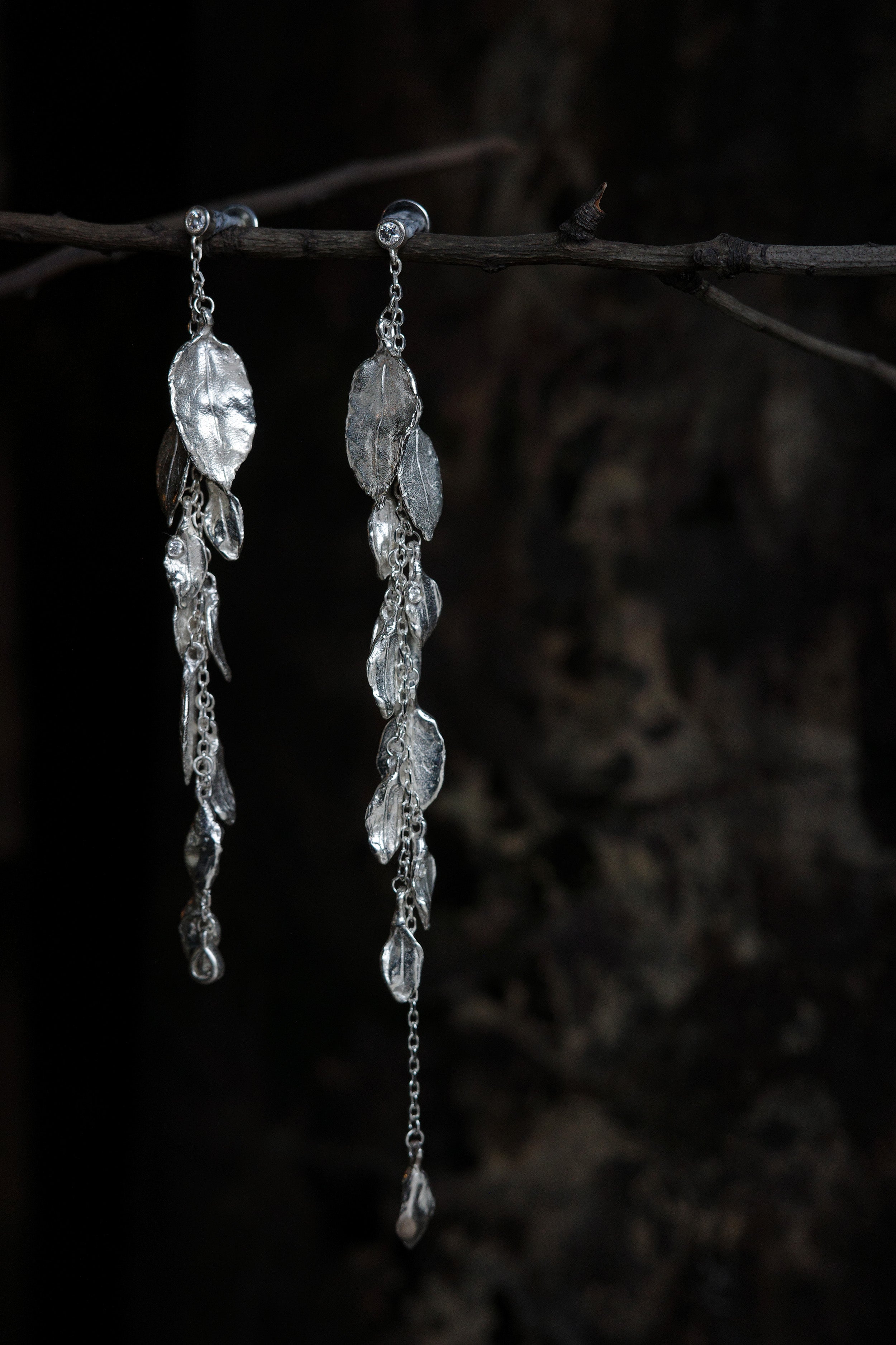 Leaf Wave Earrings