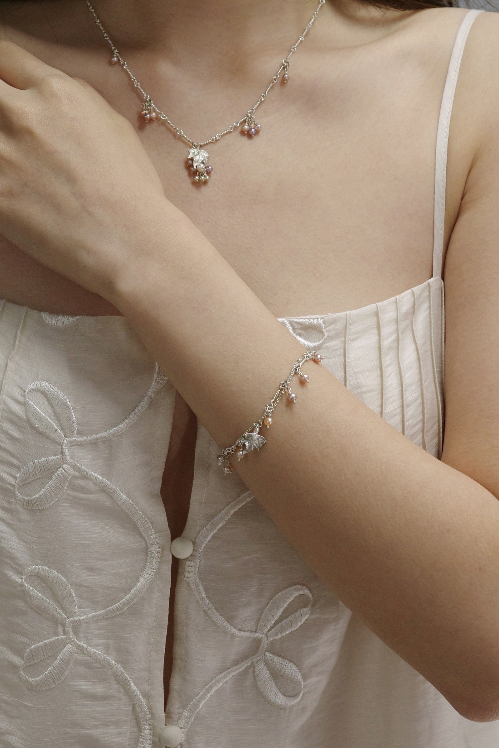 Grape Leaf Victory Fruit Bracelet