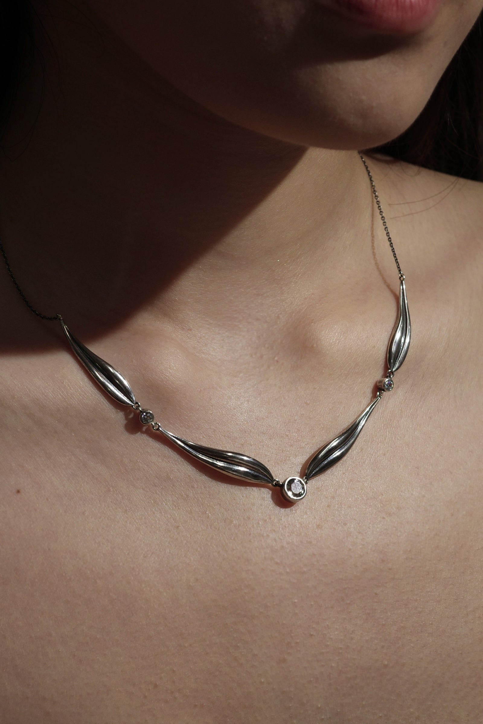 Wind Leaf Necklace
