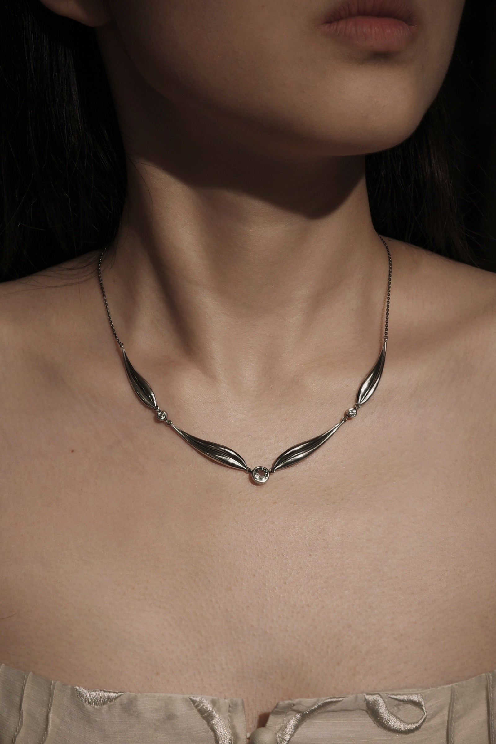 Wind Leaf Necklace