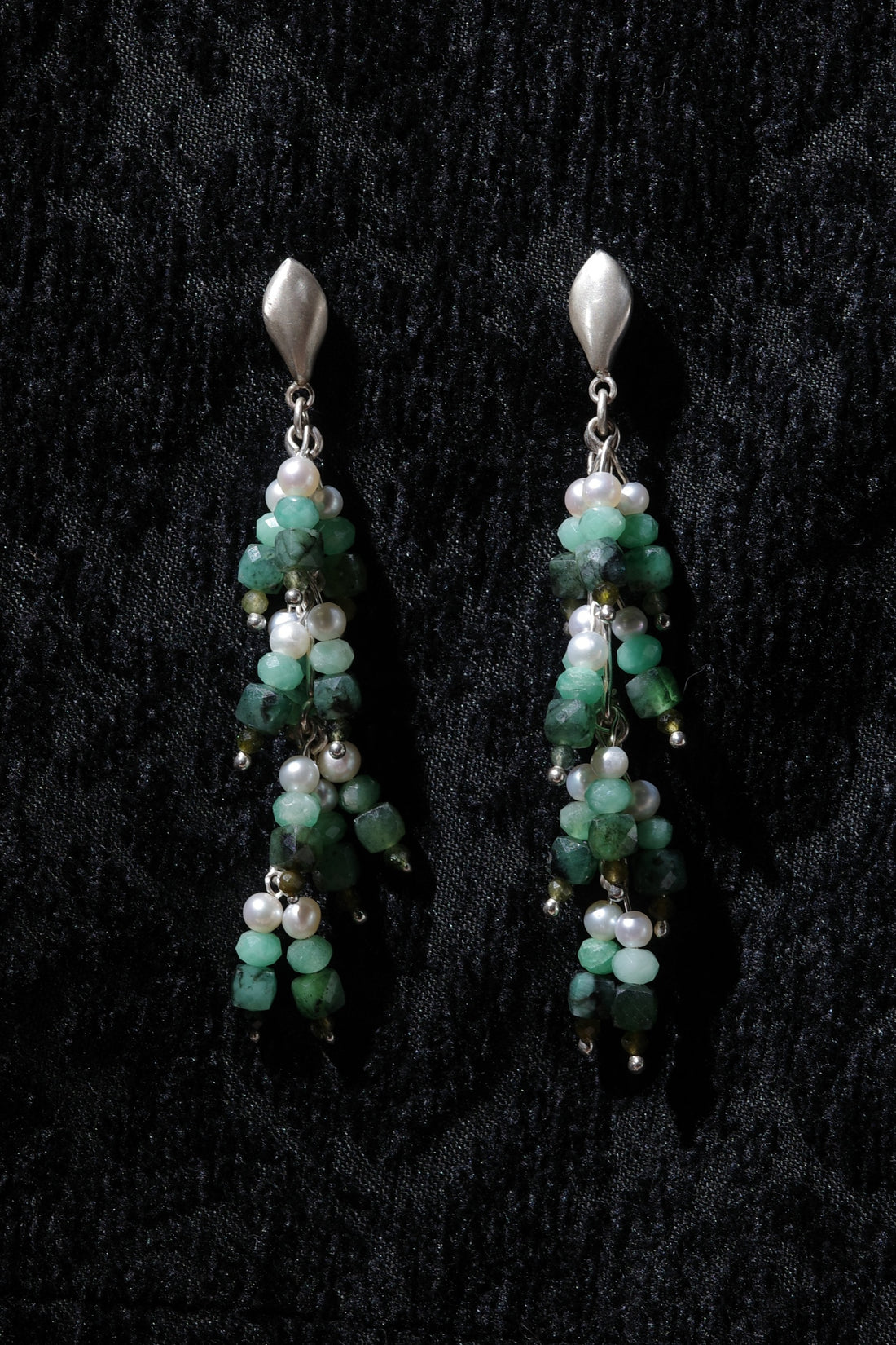 Green Berry Earrings