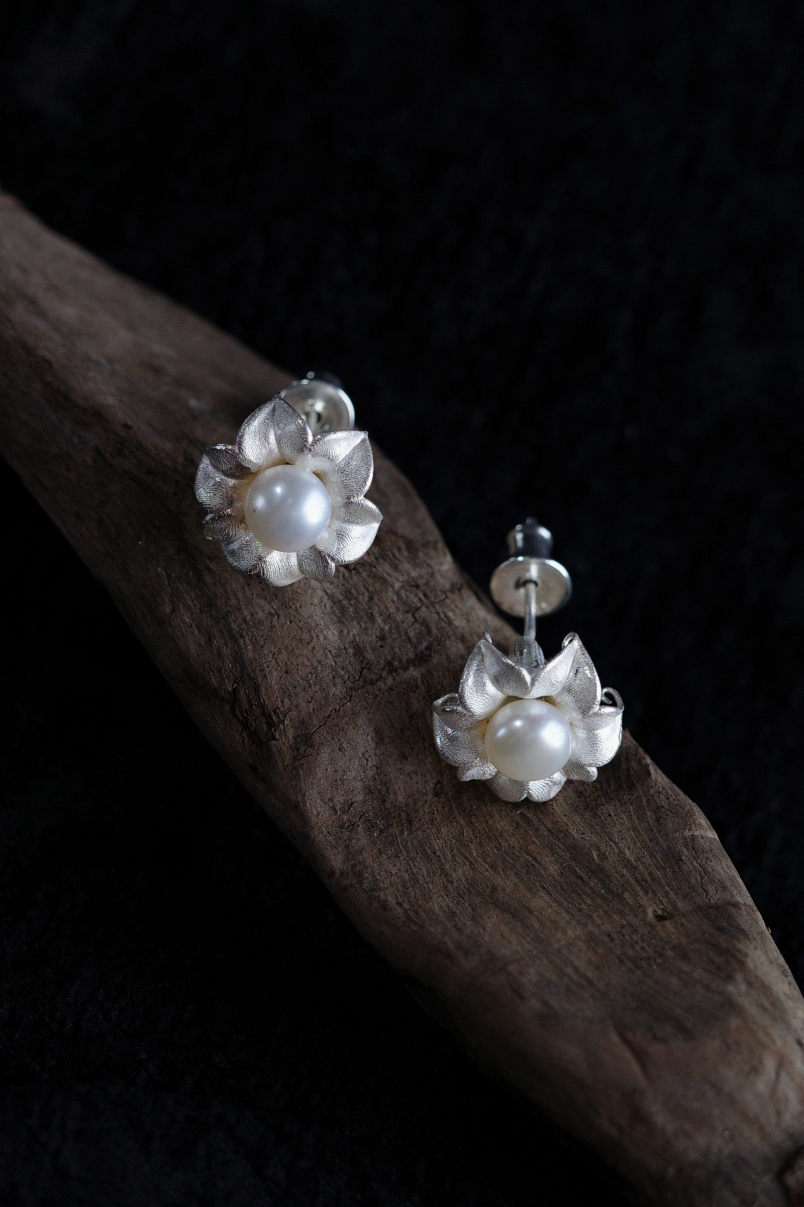 Datura Flower Earrings