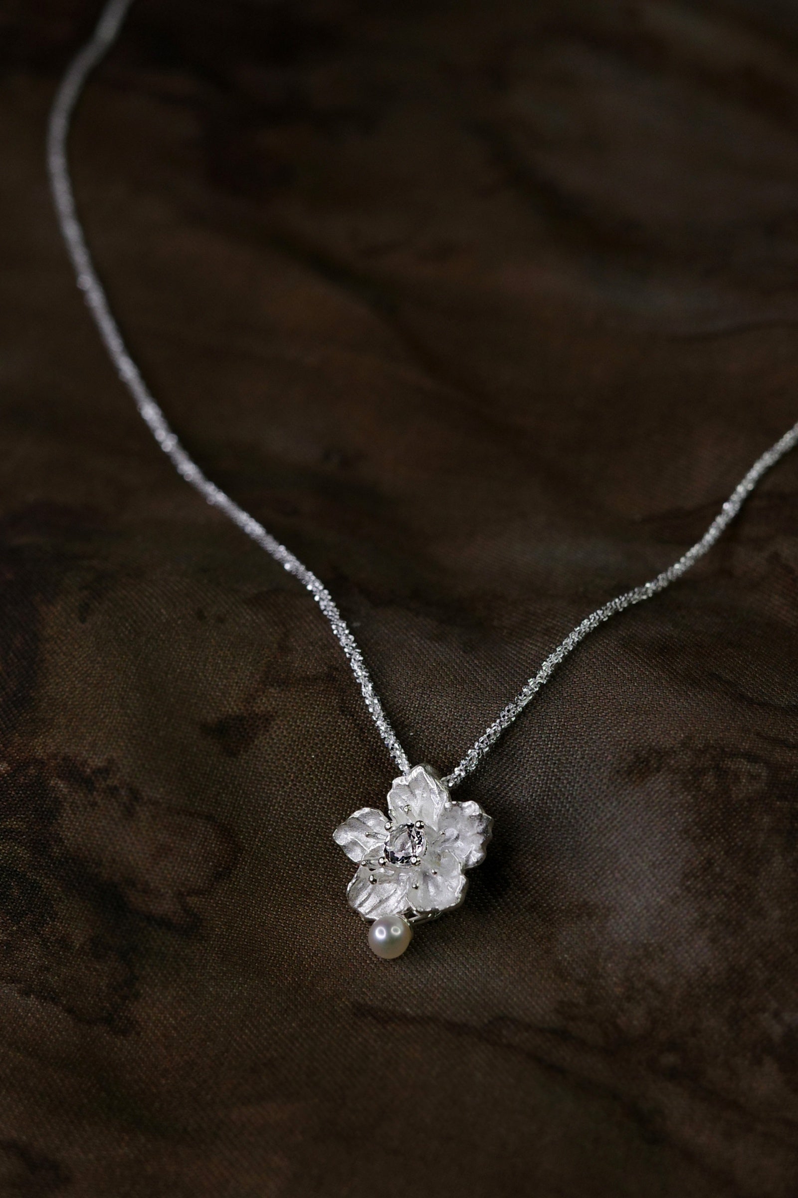 Moonlit Bloom Necklace