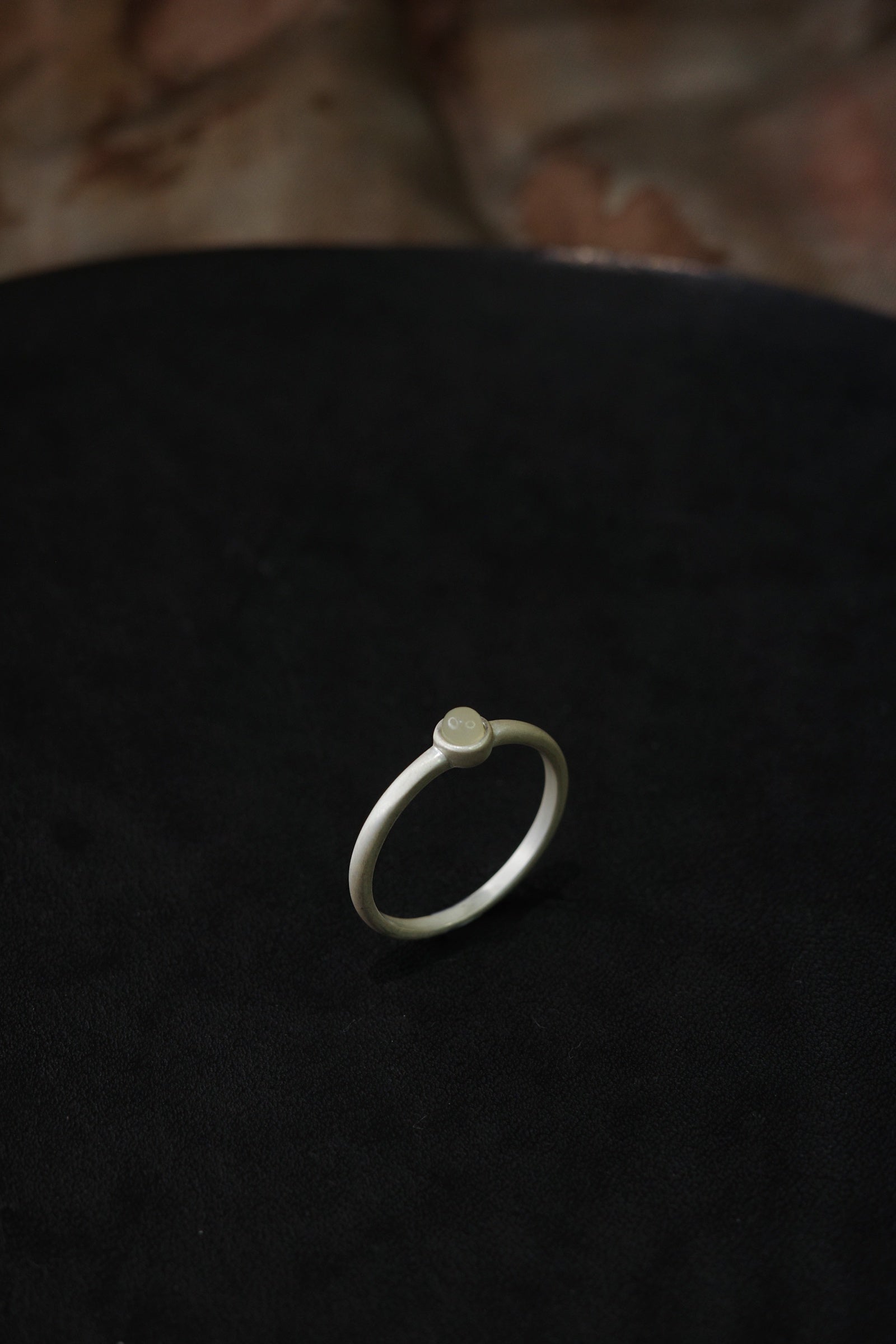 Clear Jade Ring