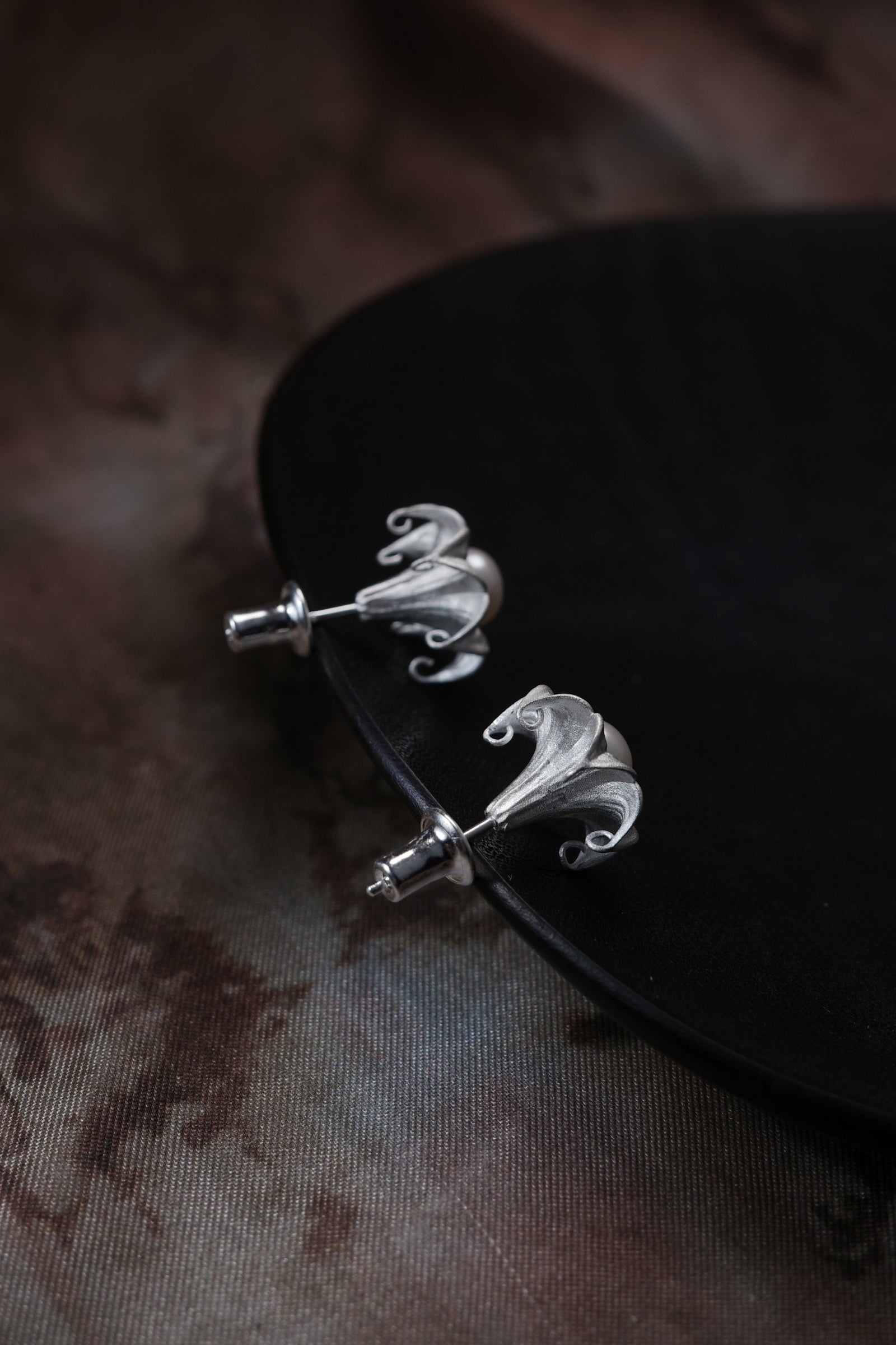 Datura Flower Earrings