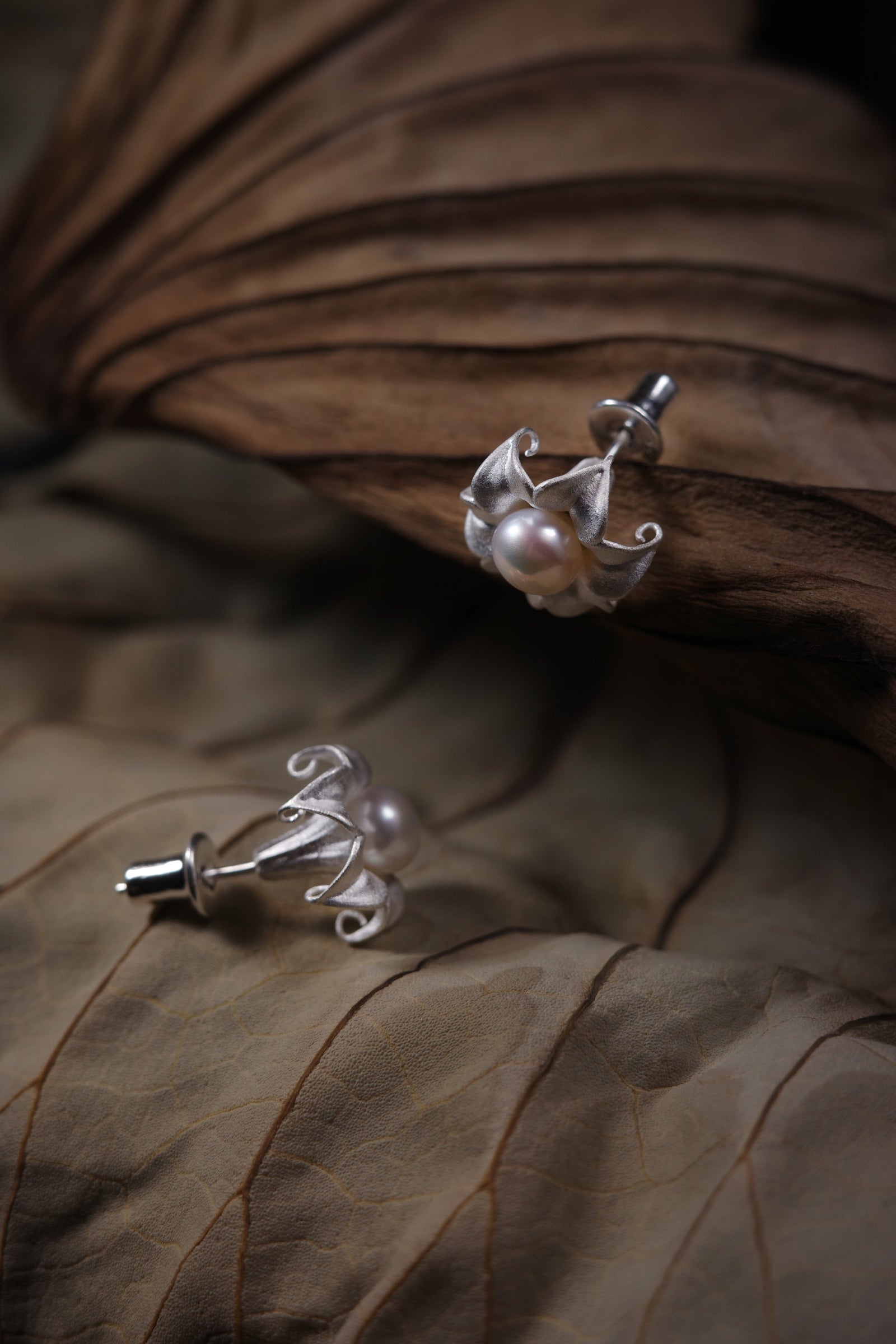 Datura Flower Earrings