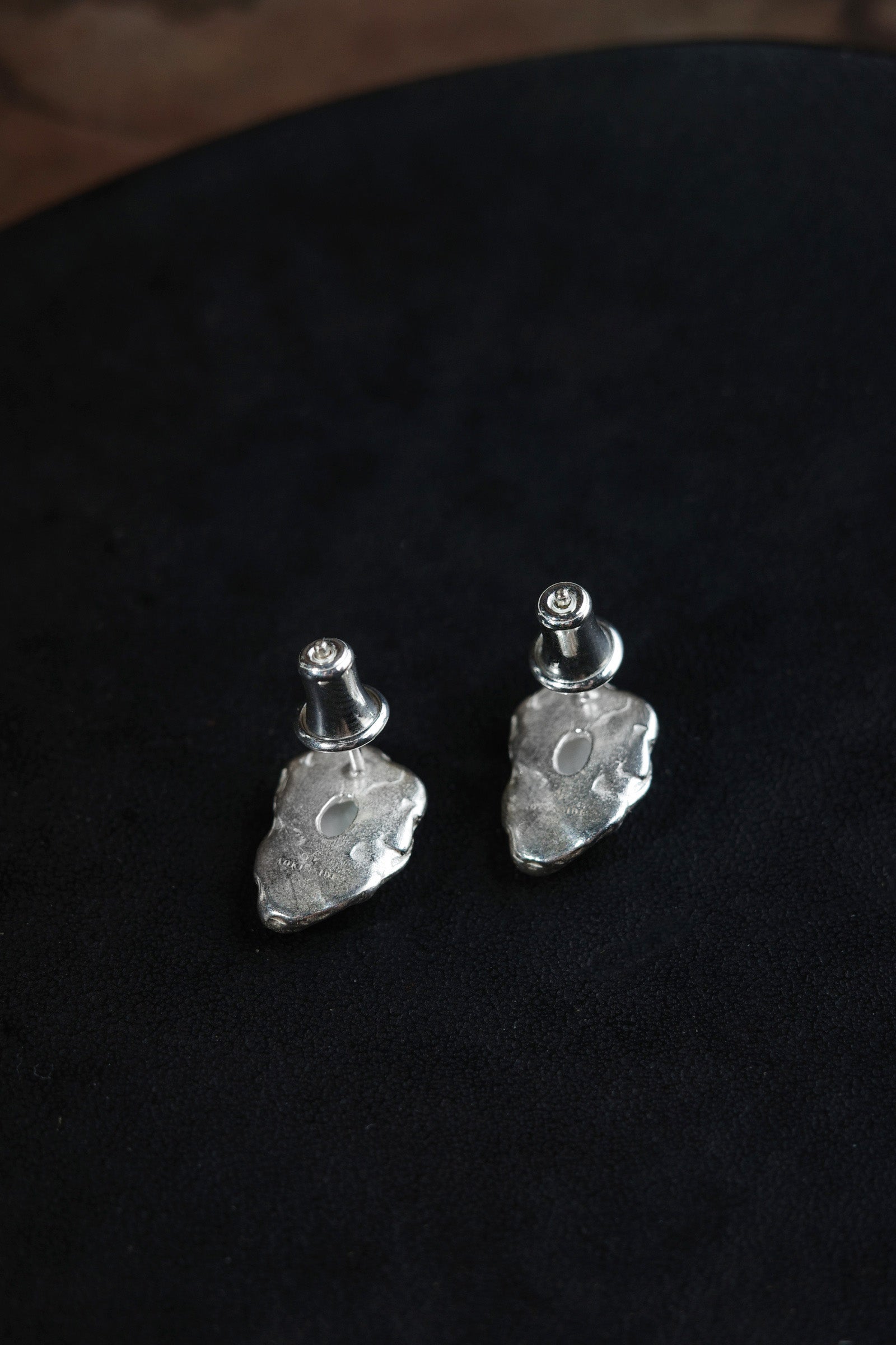Jade Stream Studs