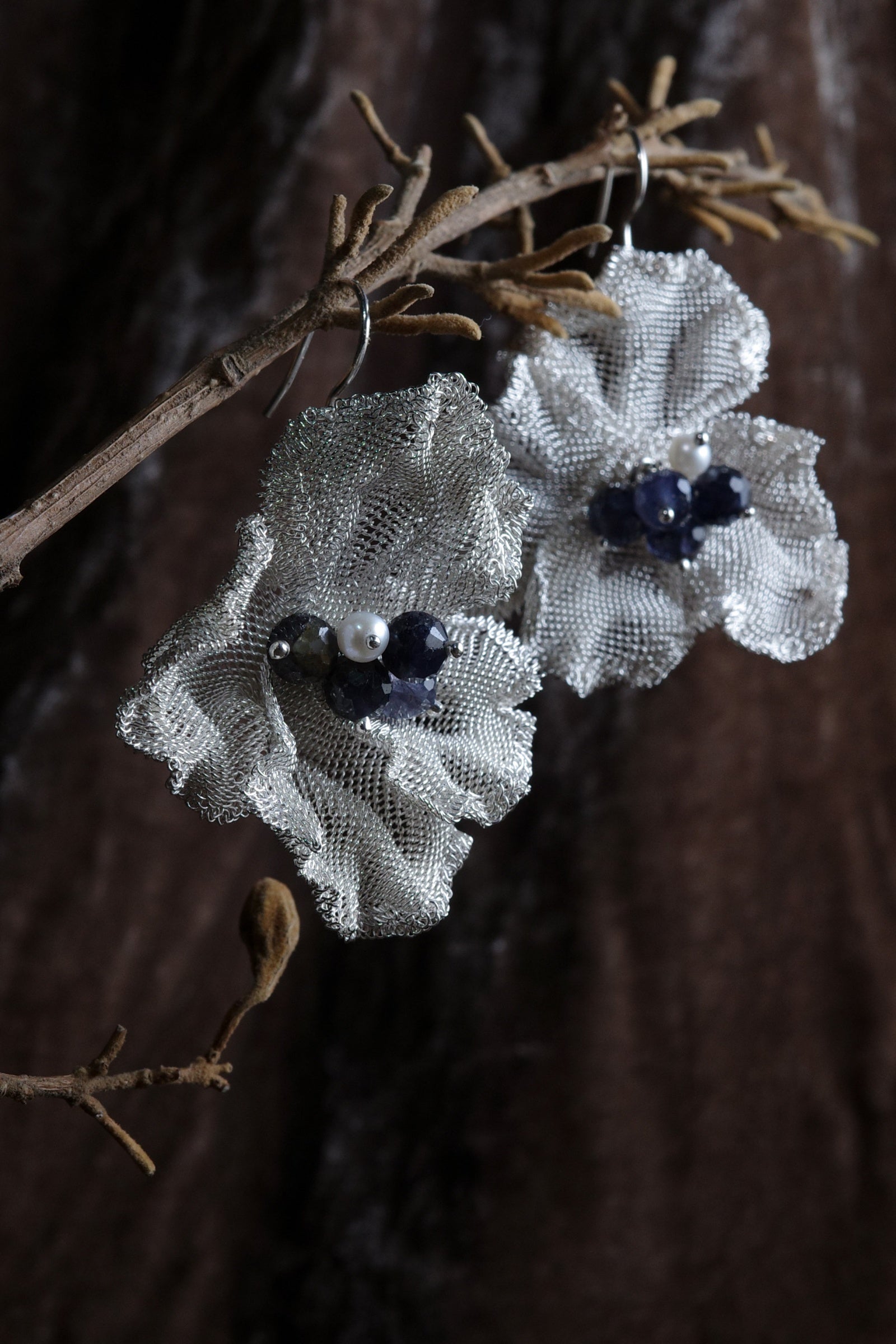 Dream Fruit Mesh Earrings