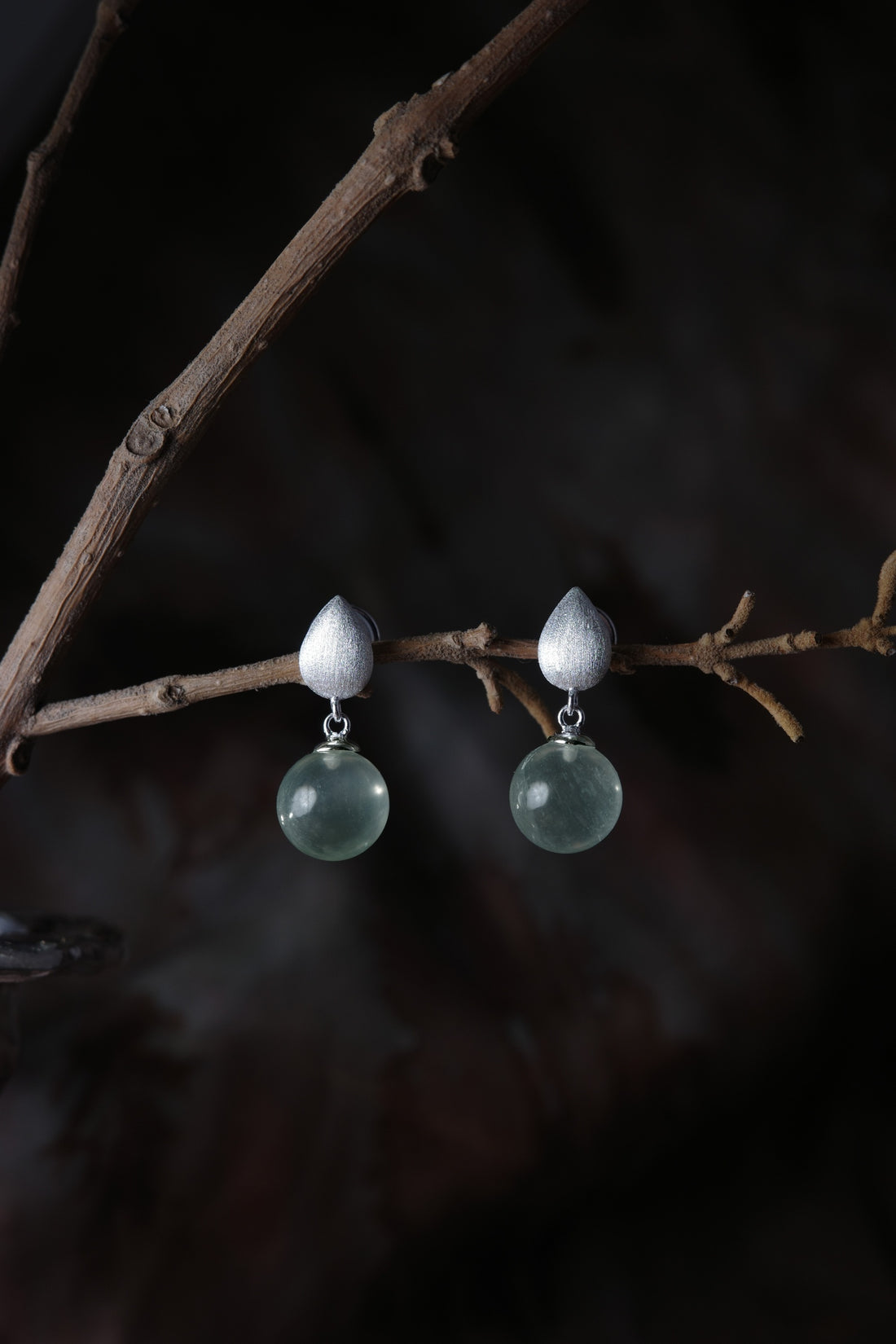 Clear Dew Earrings