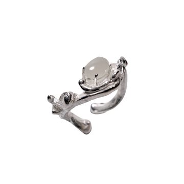 Hetian Jade Swirl Ring
