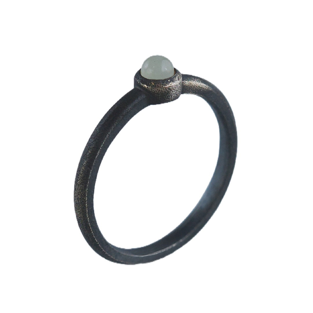 Clear Jade Ring