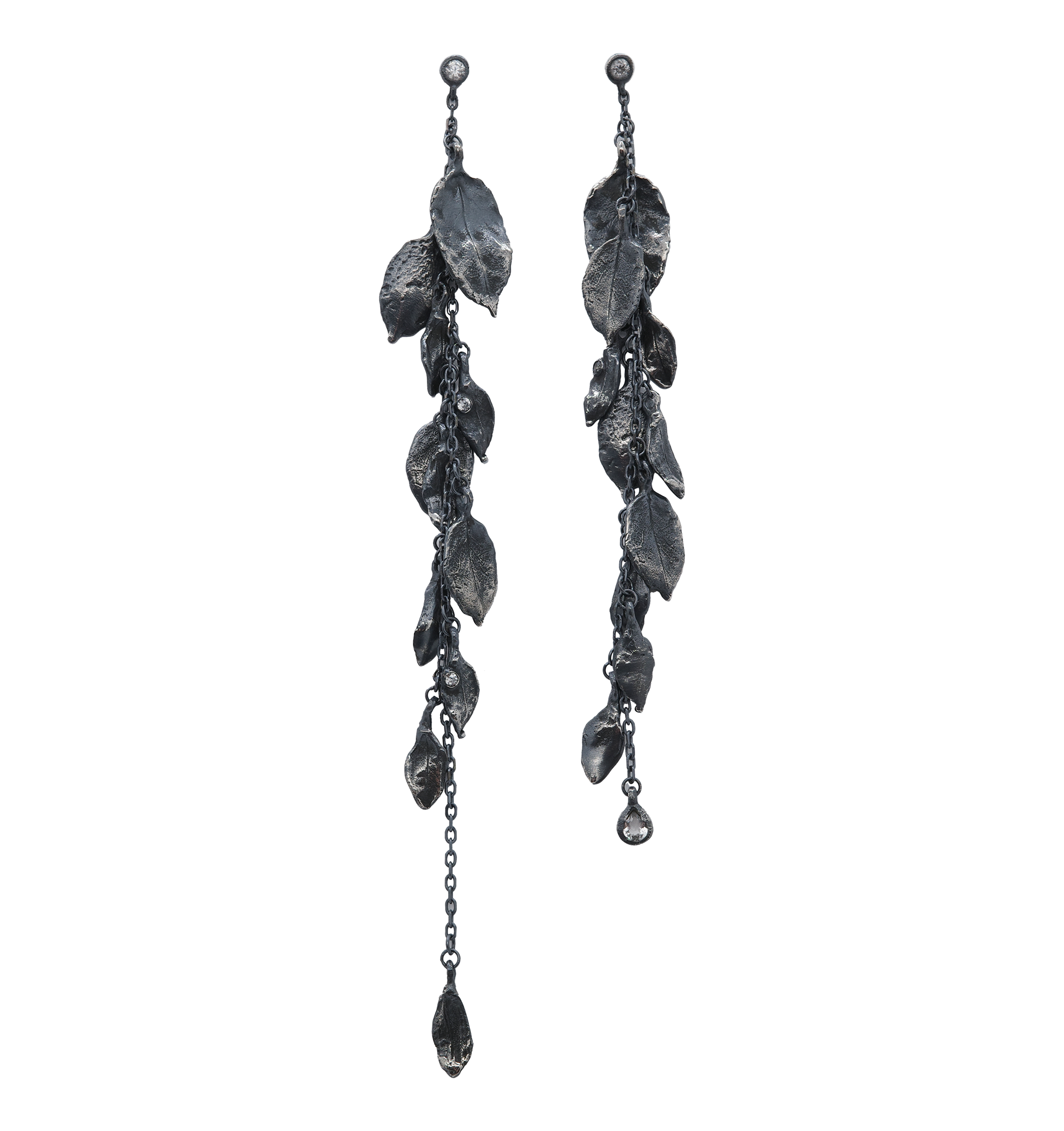 Leaf Wave Earrings